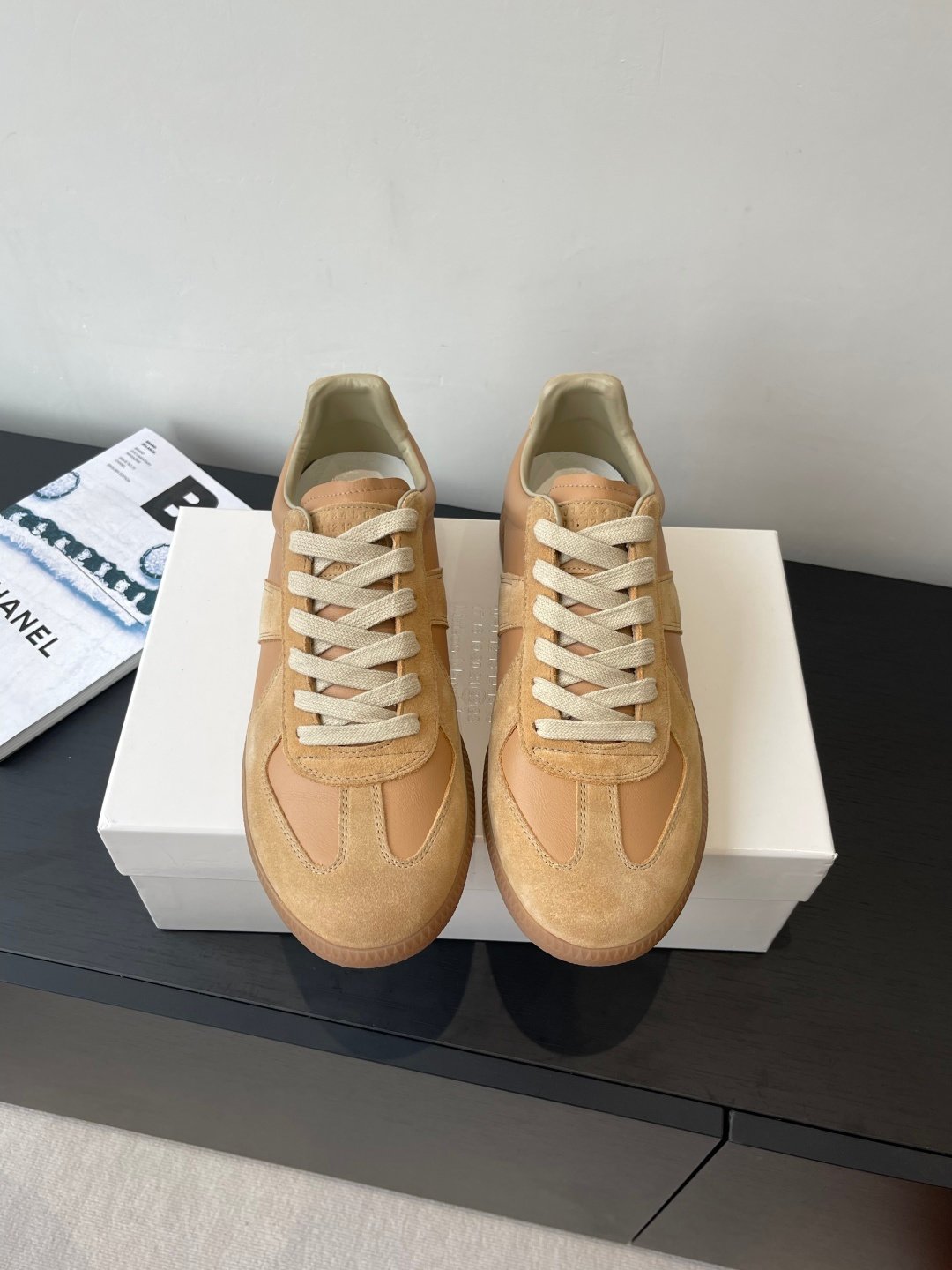 Maison Margiela Replica Leather and Nubuck Sport Shoes B6022406 - Image 2
