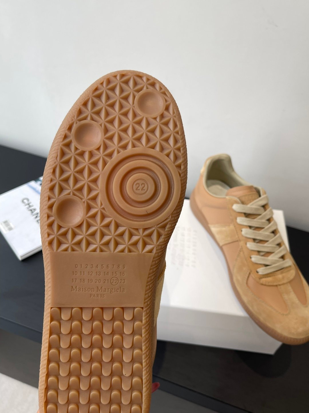 Maison Margiela Replica Leather and Nubuck Sport Shoes B6022406 - Image 3