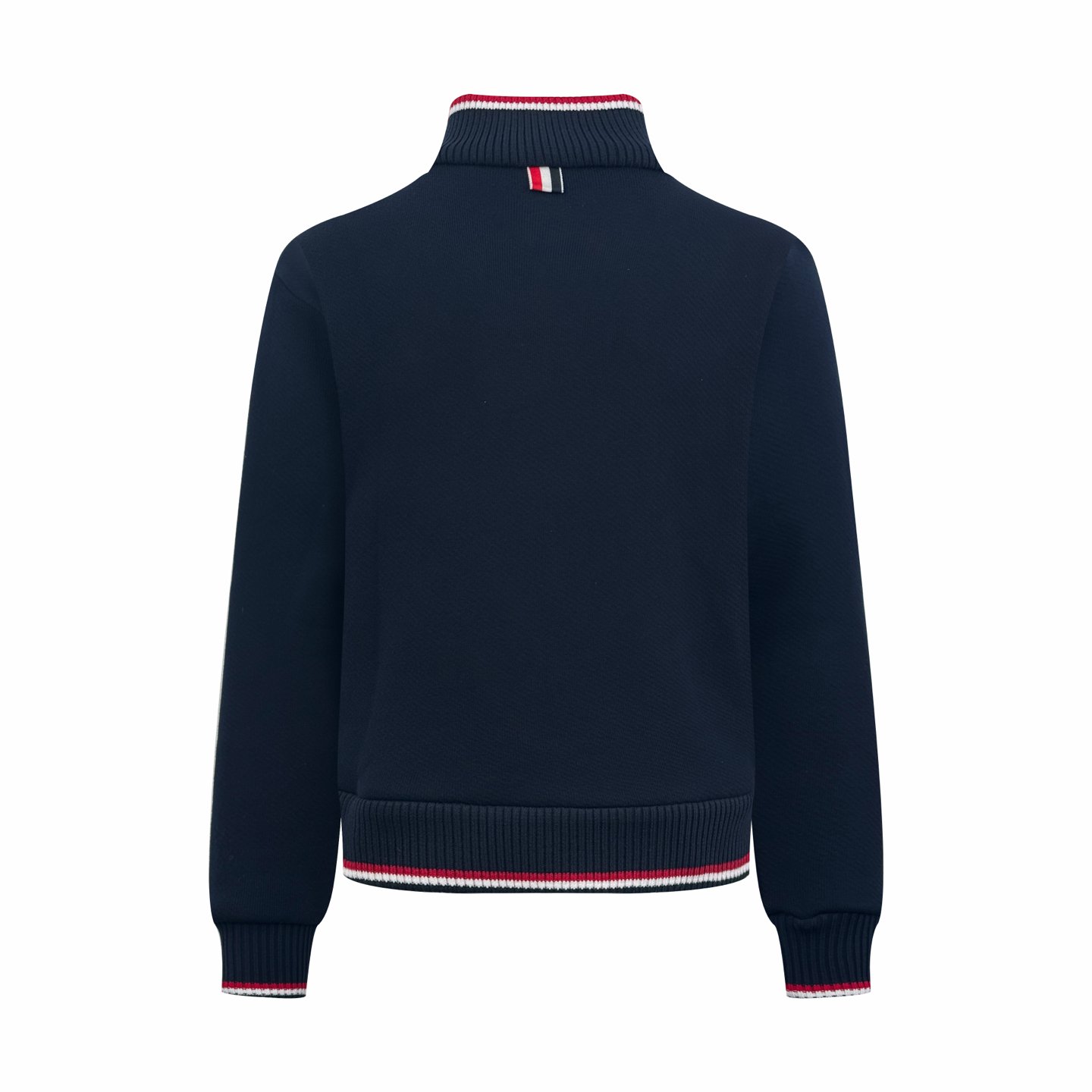 THOM BROWNE label zipper stand-collar jacket M6022501 - Image 3