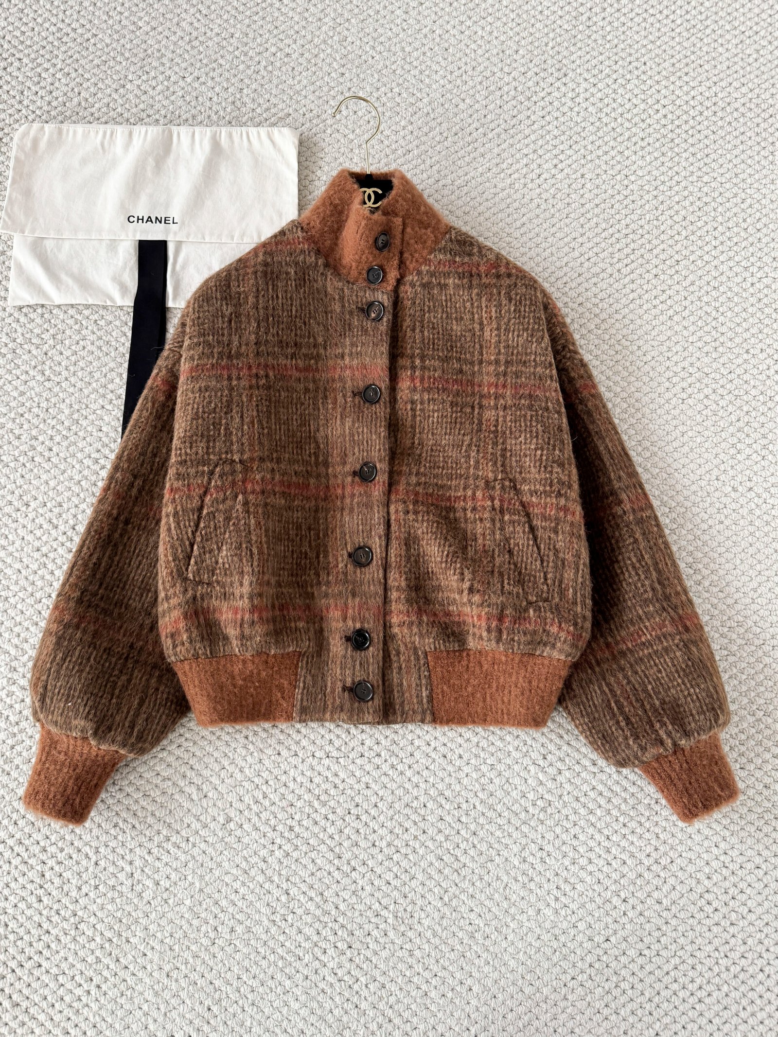 Loro Piana Andrea Caban Wool, Alpaca Valnuts Brown Kummel W6022507