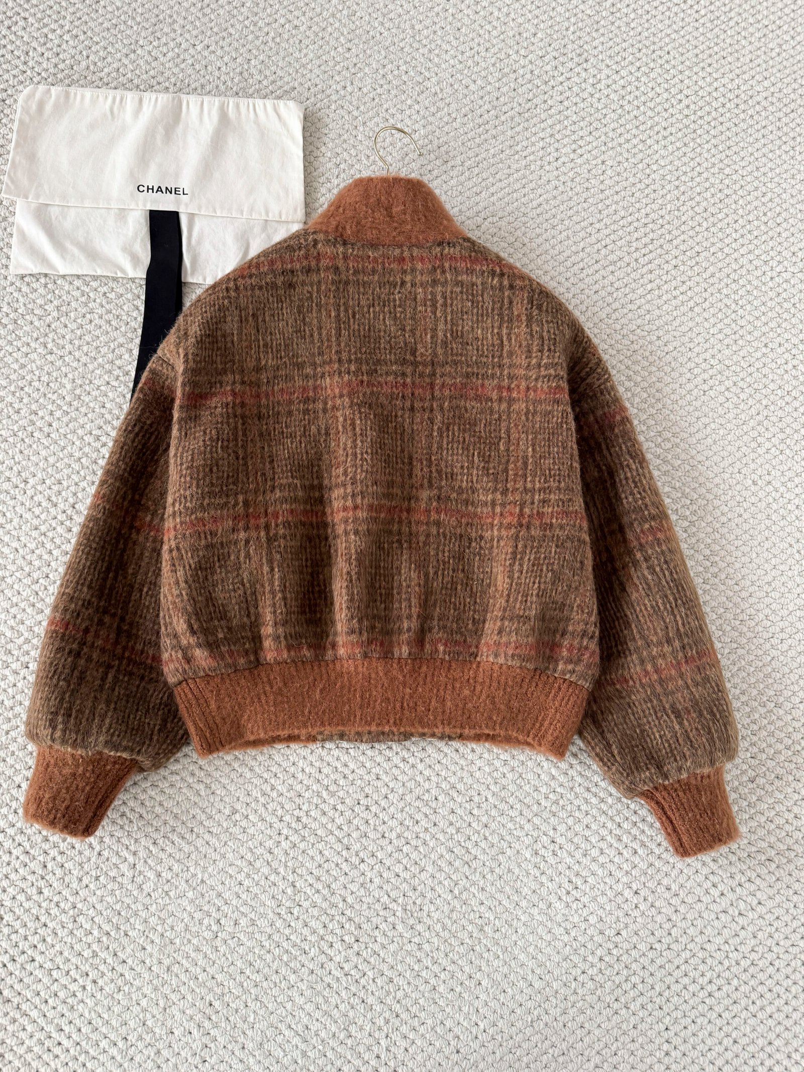 Loro Piana Andrea Caban Wool, Alpaca Valnuts Brown Kummel W6022507 - Image 4
