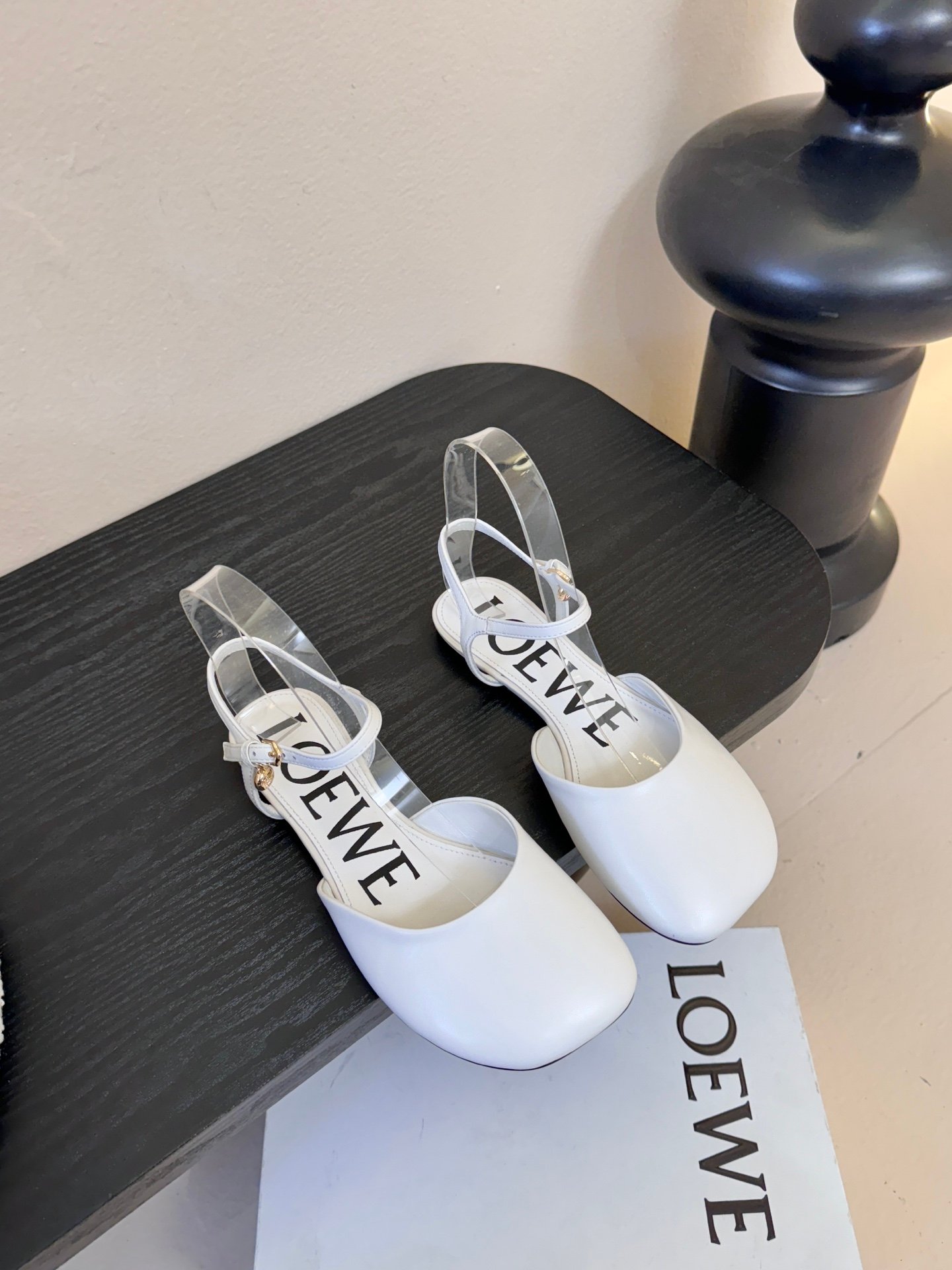 Loewe Toy ankle strap ballerina B6022505 - Image 6