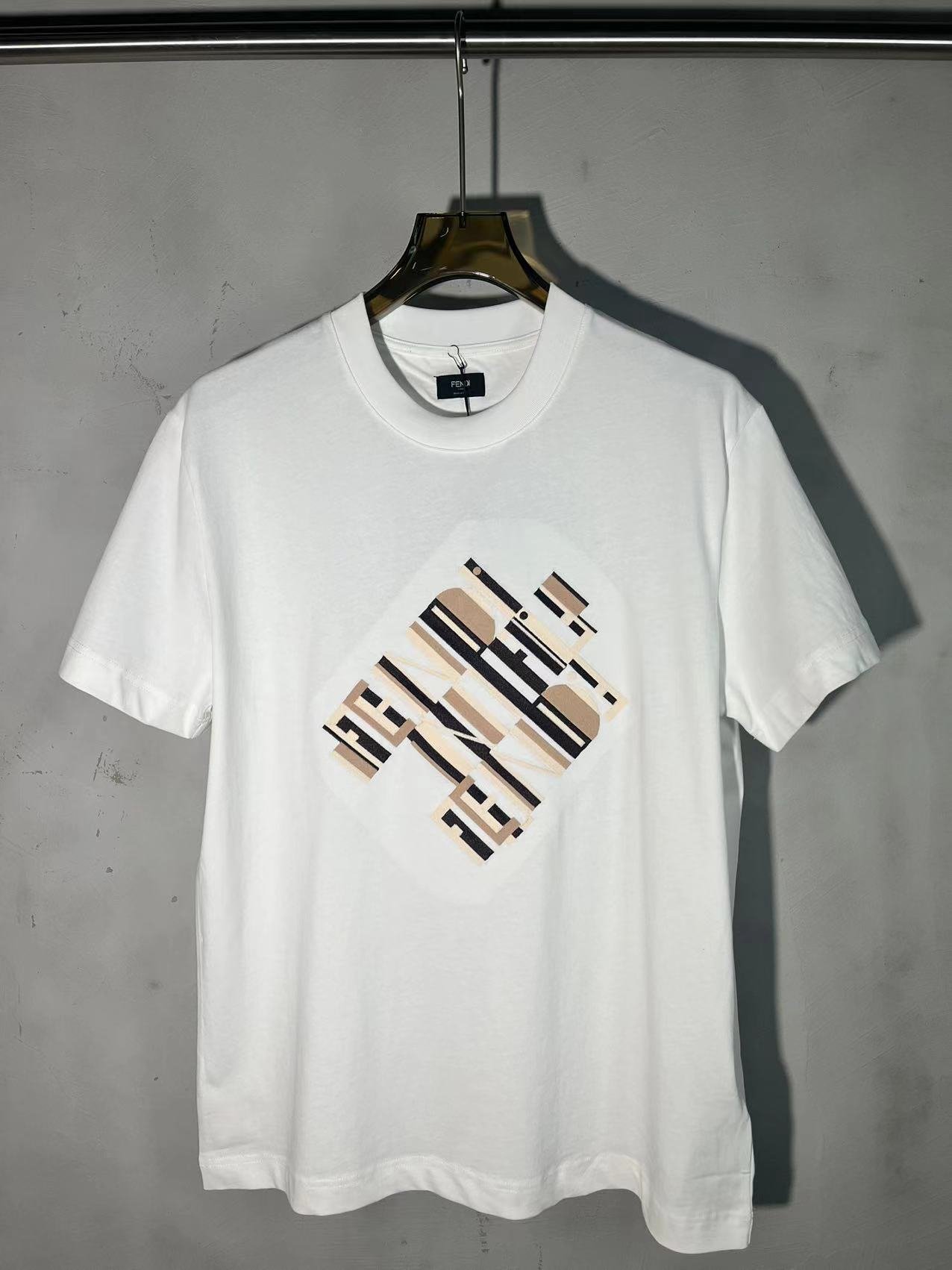 Fendi printed short-sleeved T-shirt M6022603 - Image 3