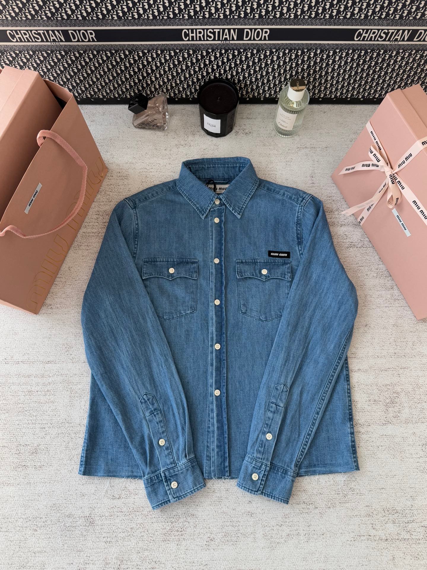 MIUMIU denim shirt W6022701