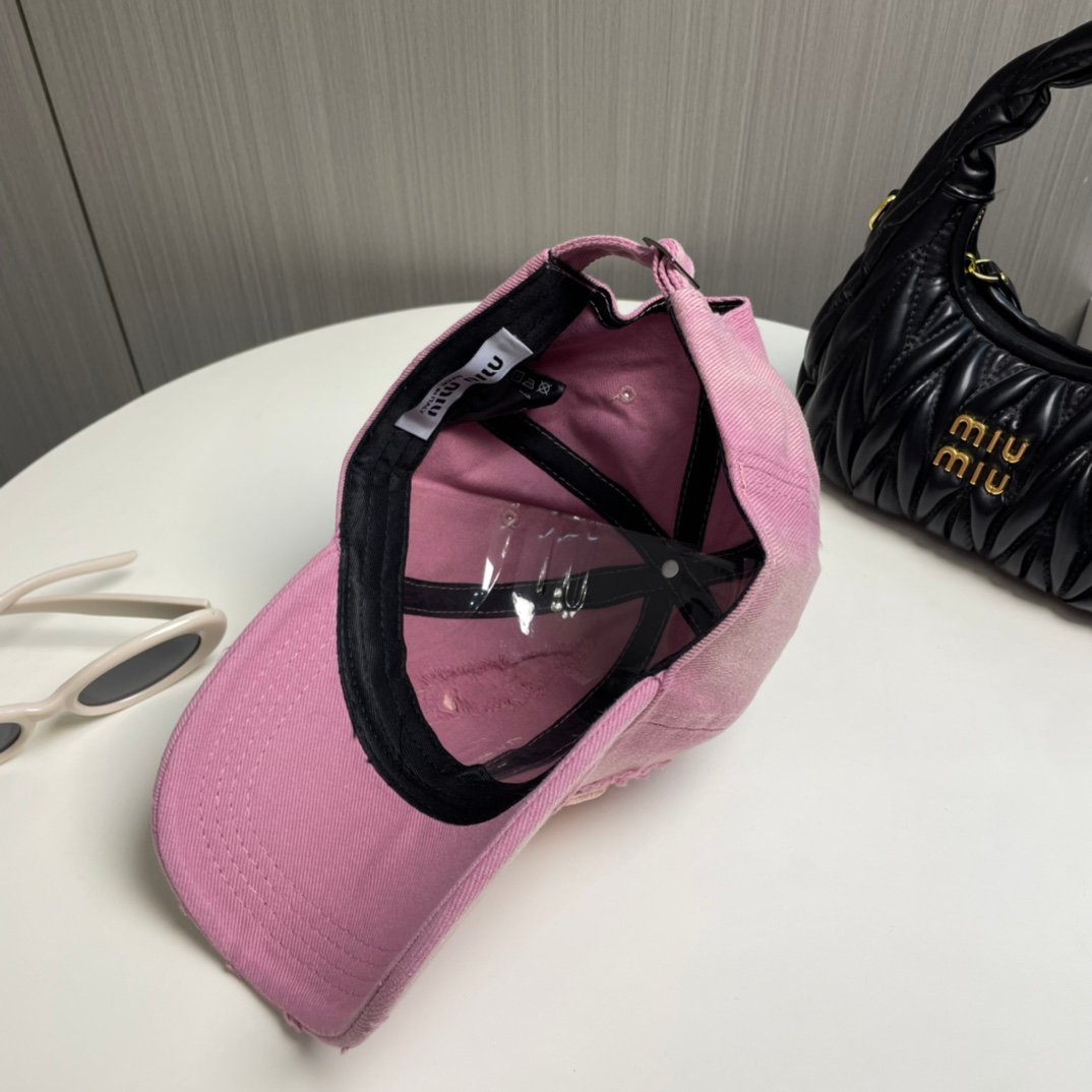 MIUMIU baseball cap B6022704 - Image 3