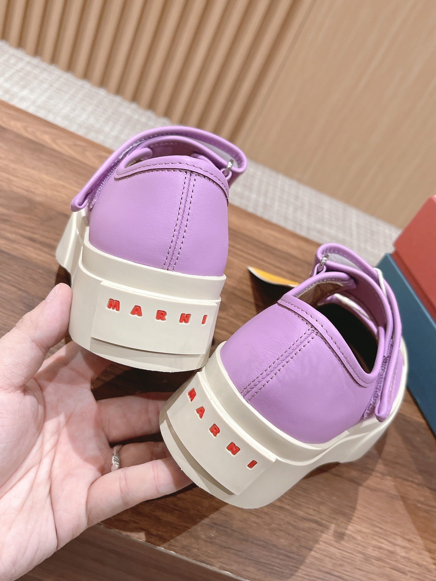 MARNI oversized shoes B6022802 - Image 3