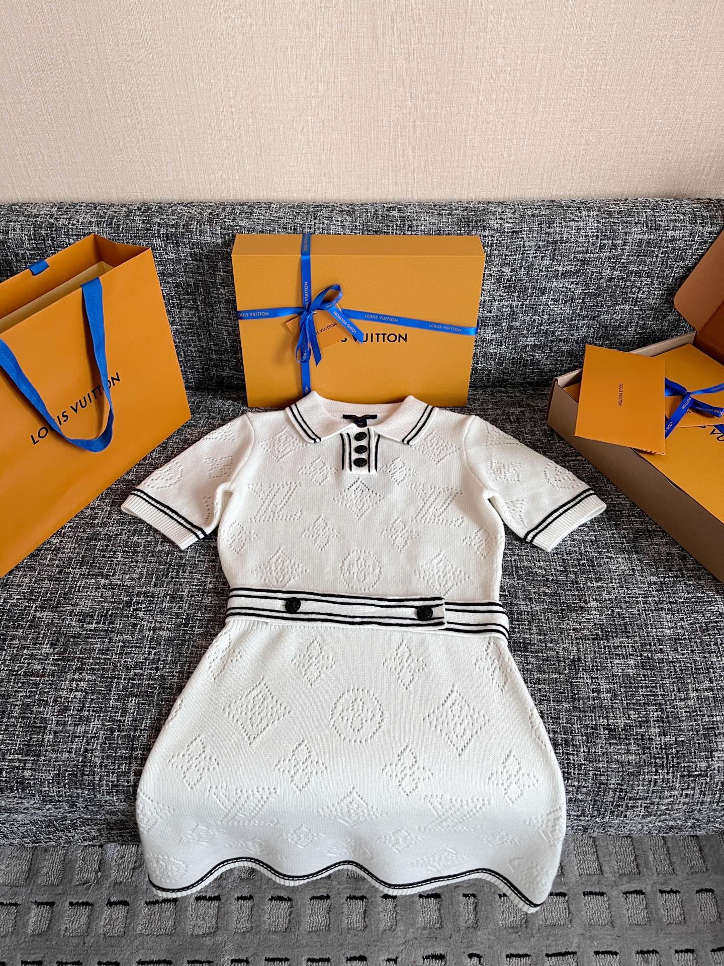 LV Polo style dress with collar W6022802