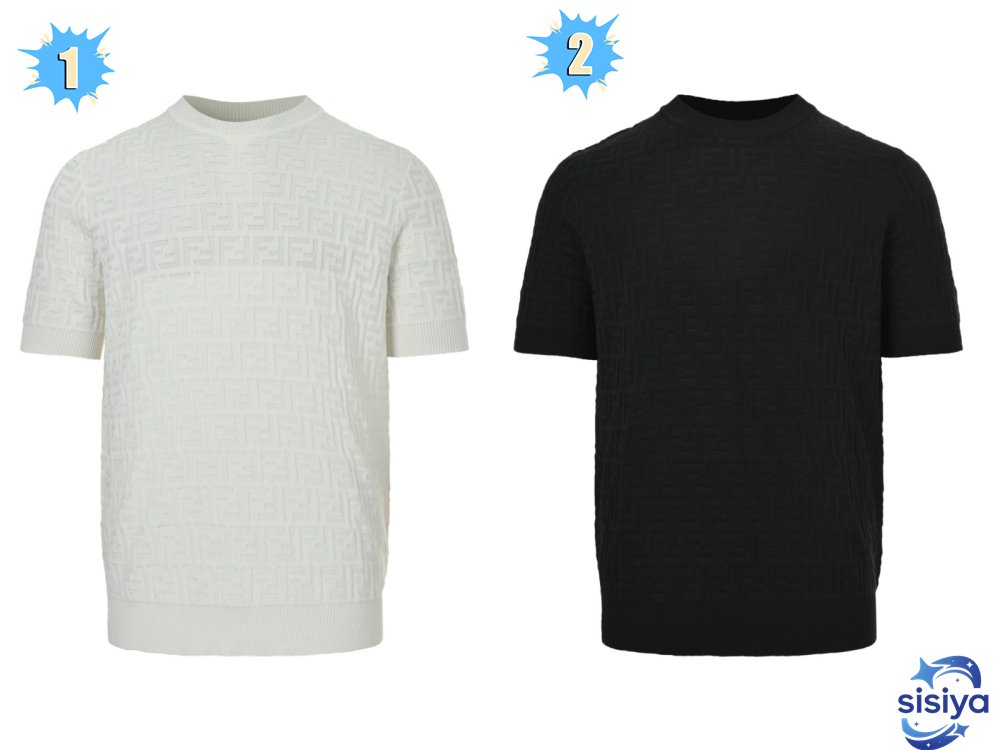 Fendi cotton knitted T-shirt M6022607