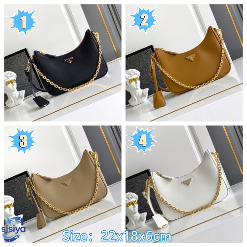 Prada Re-Edition 2005 Saffiano Leather Shoulder Bag B6020406