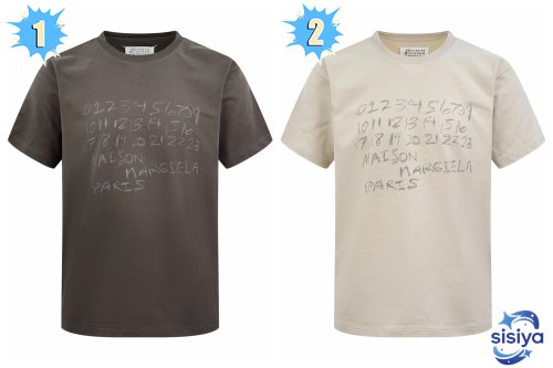 Maison Margiela numerical printed cotton-jersey T-shirt M6021005