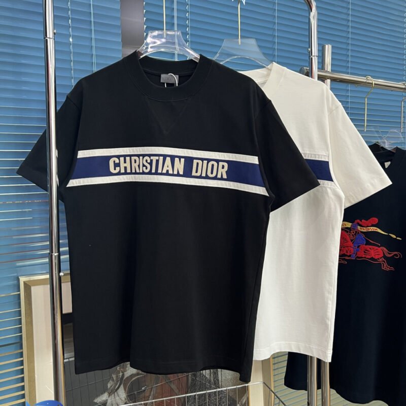 Dior Embroidered Logo T-shirt M6022804