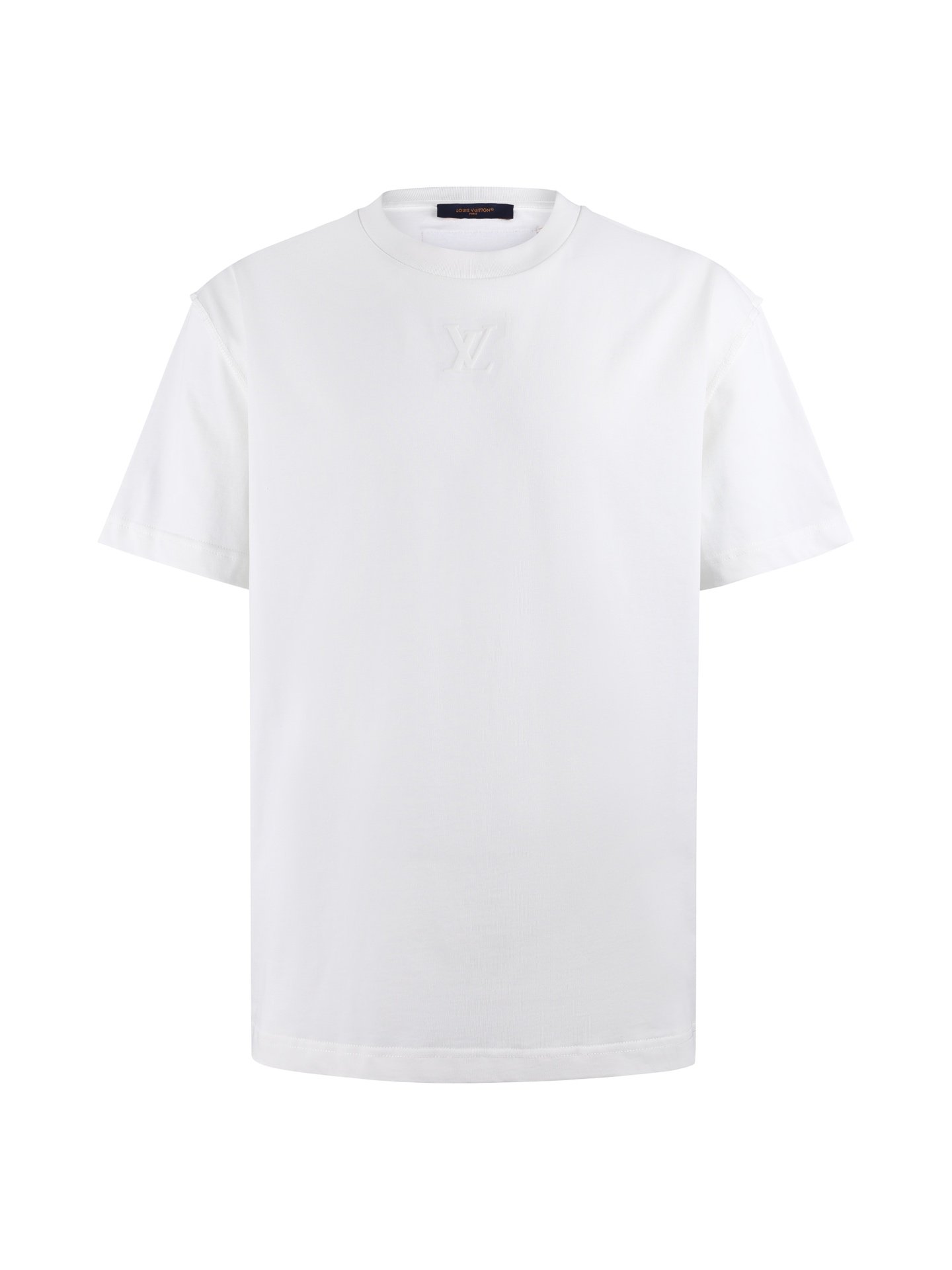 LOUIS VUITTON 26SSRuffled crew-neck short-sleeved T-shirt M6031501 - Image 2