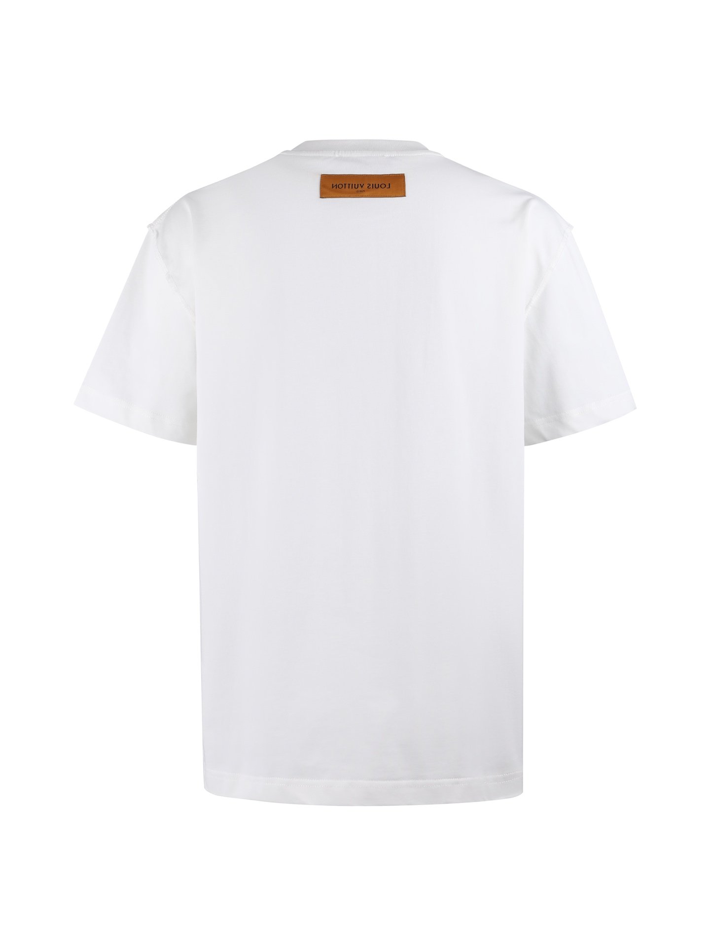 LOUIS VUITTON 26SSRuffled crew-neck short-sleeved T-shirt M6031501 - Image 3