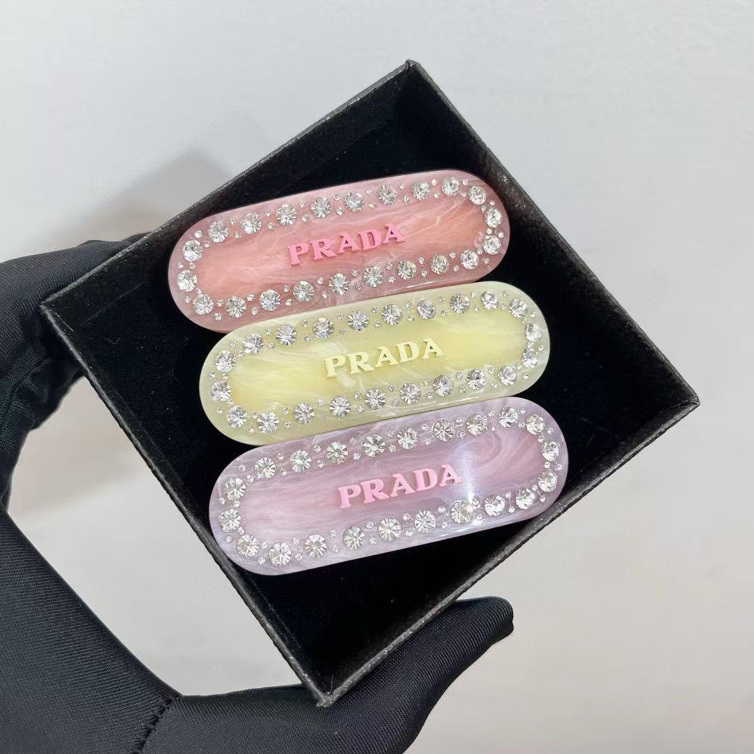 PRADA Women's Plex Hair Clip B6032604 - Image 2