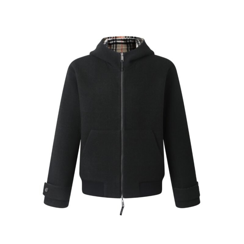 Burberry Reversible Wool Hooded Jacket M6030102