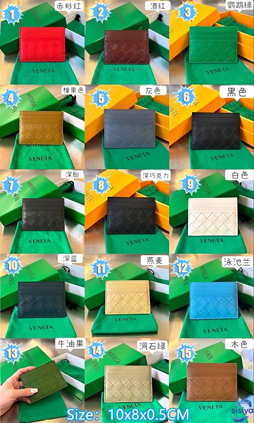 Bottega Veneta Men's Intrecciato Credit Card Case B6030105