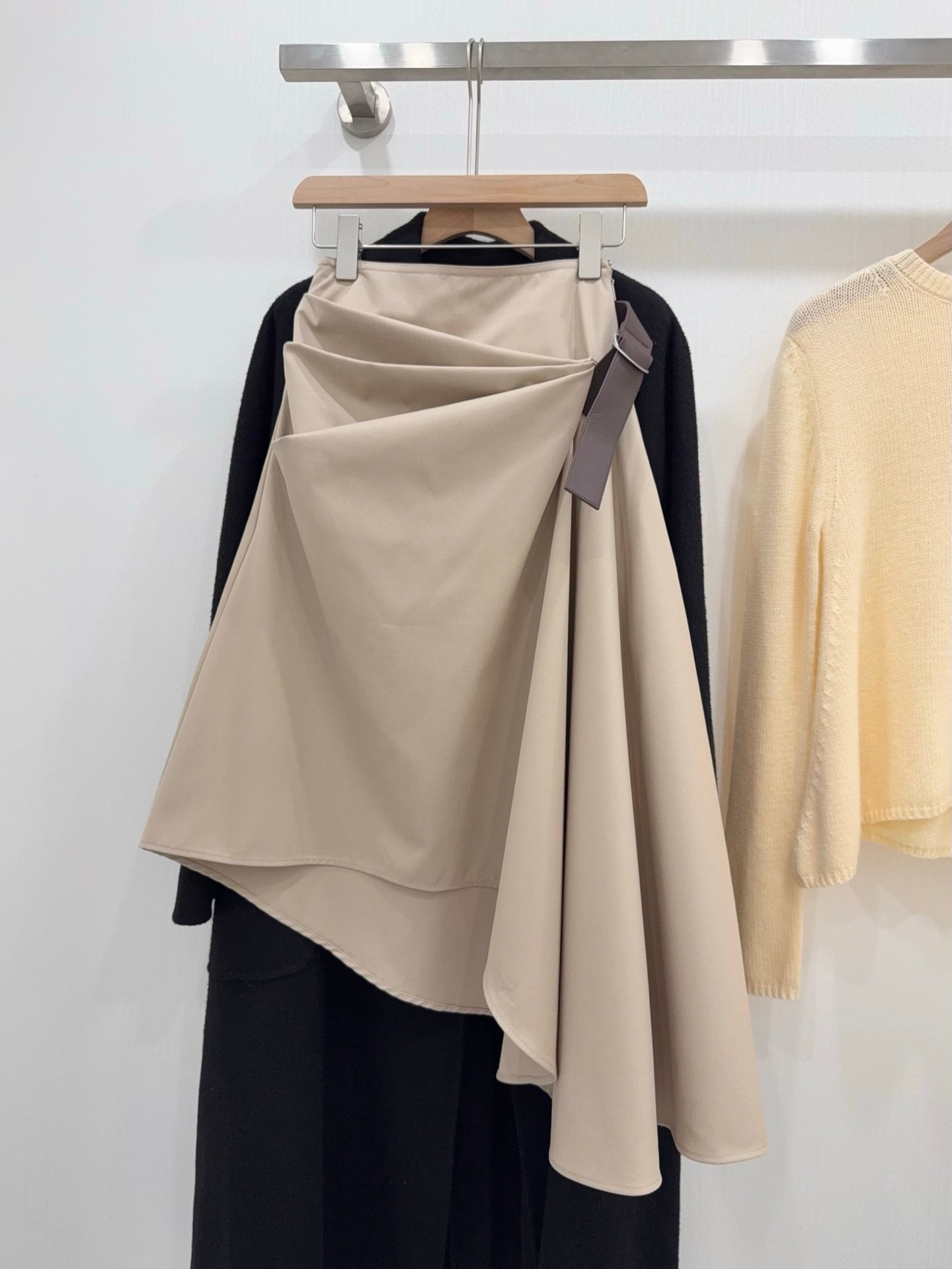 Loewe Belted skirt in cotton W6030403 - Image 4