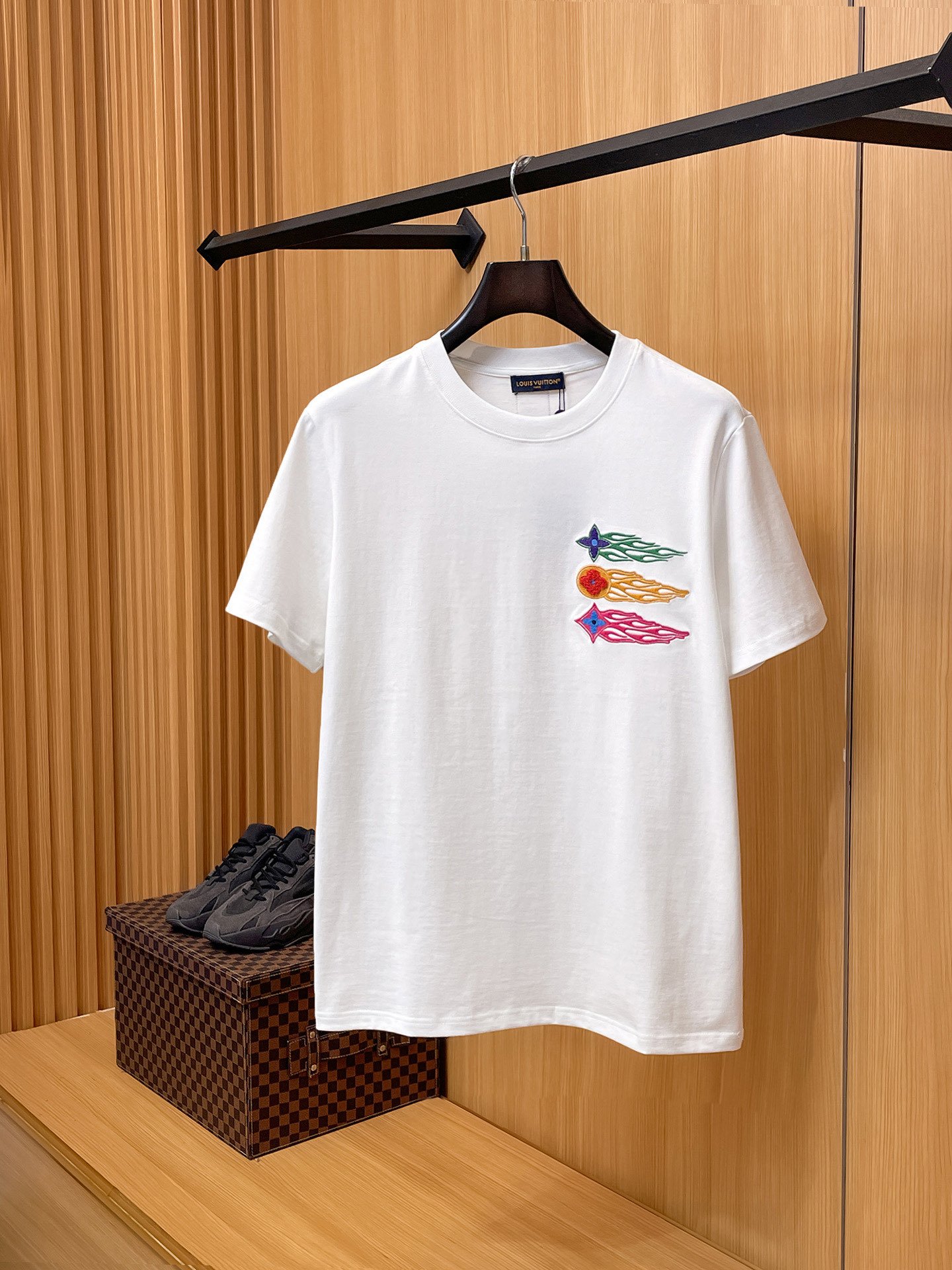 Louis Vuitton embroidered cotton T-shirt M6030404 - Image 2