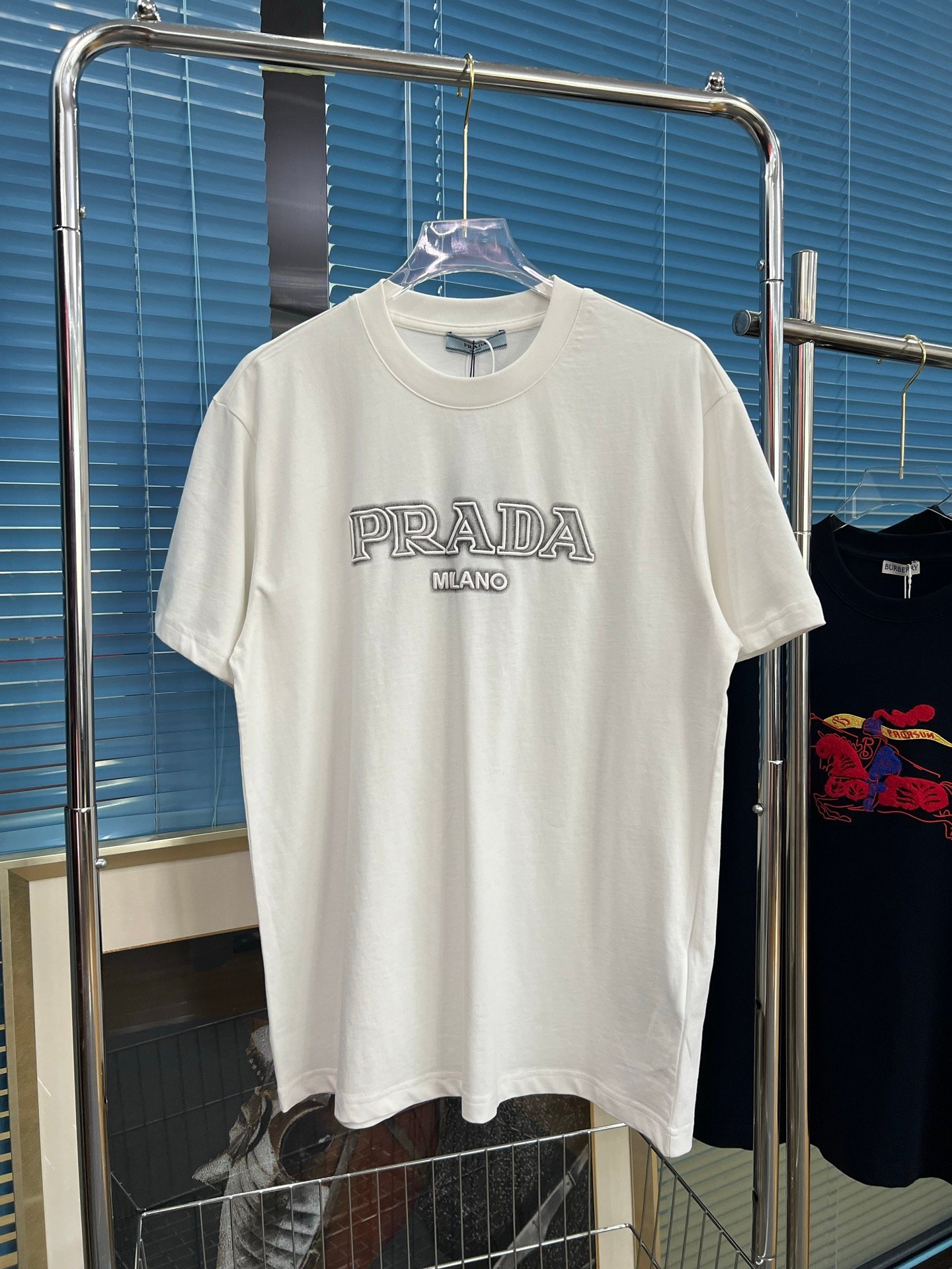 Prada Cotton T-shirt M6030904 - Image 4