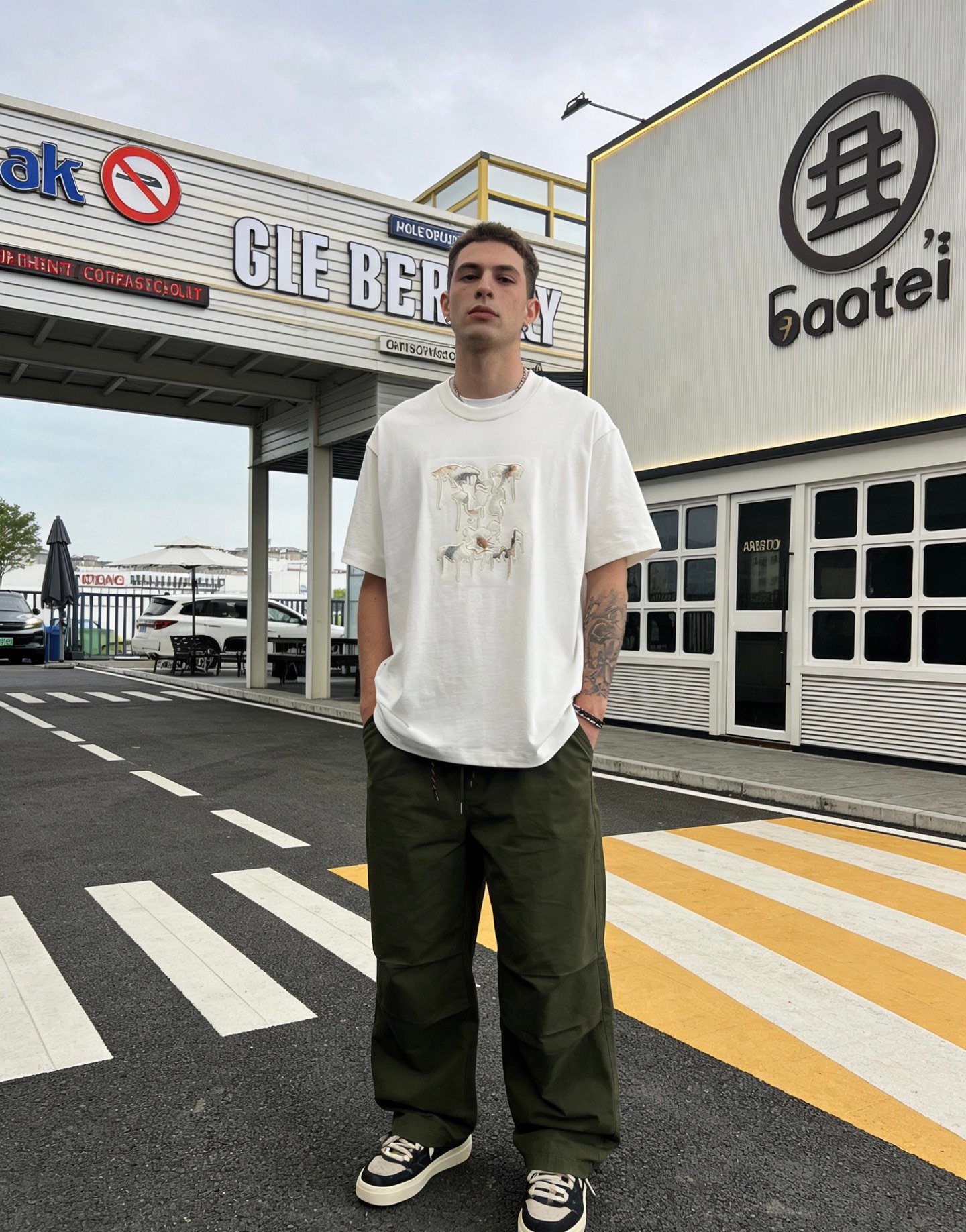 Street gangster-style letter embroideryM6031802 - Image 10
