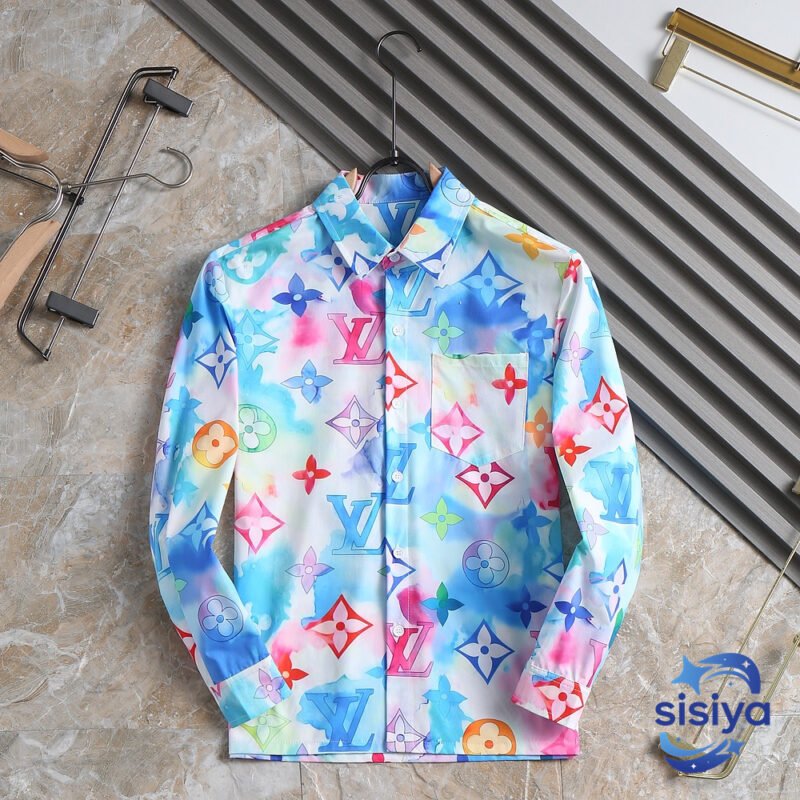 Louis Vuitton LV 2026ss New Men's Long-Sleeved ShirtM6031903