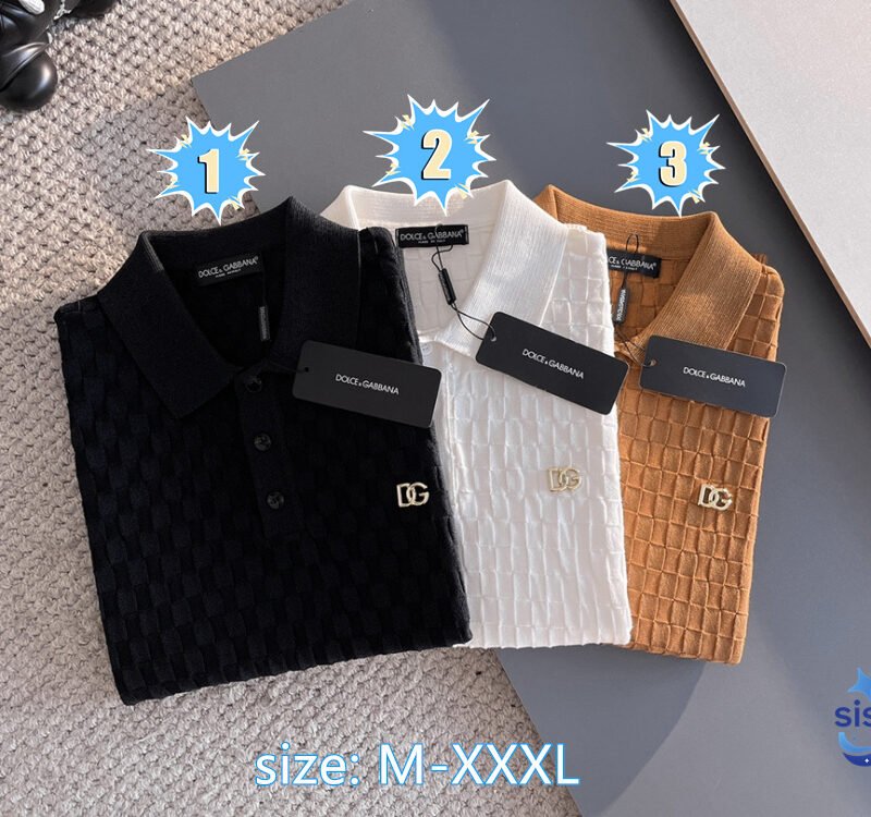 Dolce & Gabbana 2026 New Product Short-Sleeved Polo ShirtM6031904