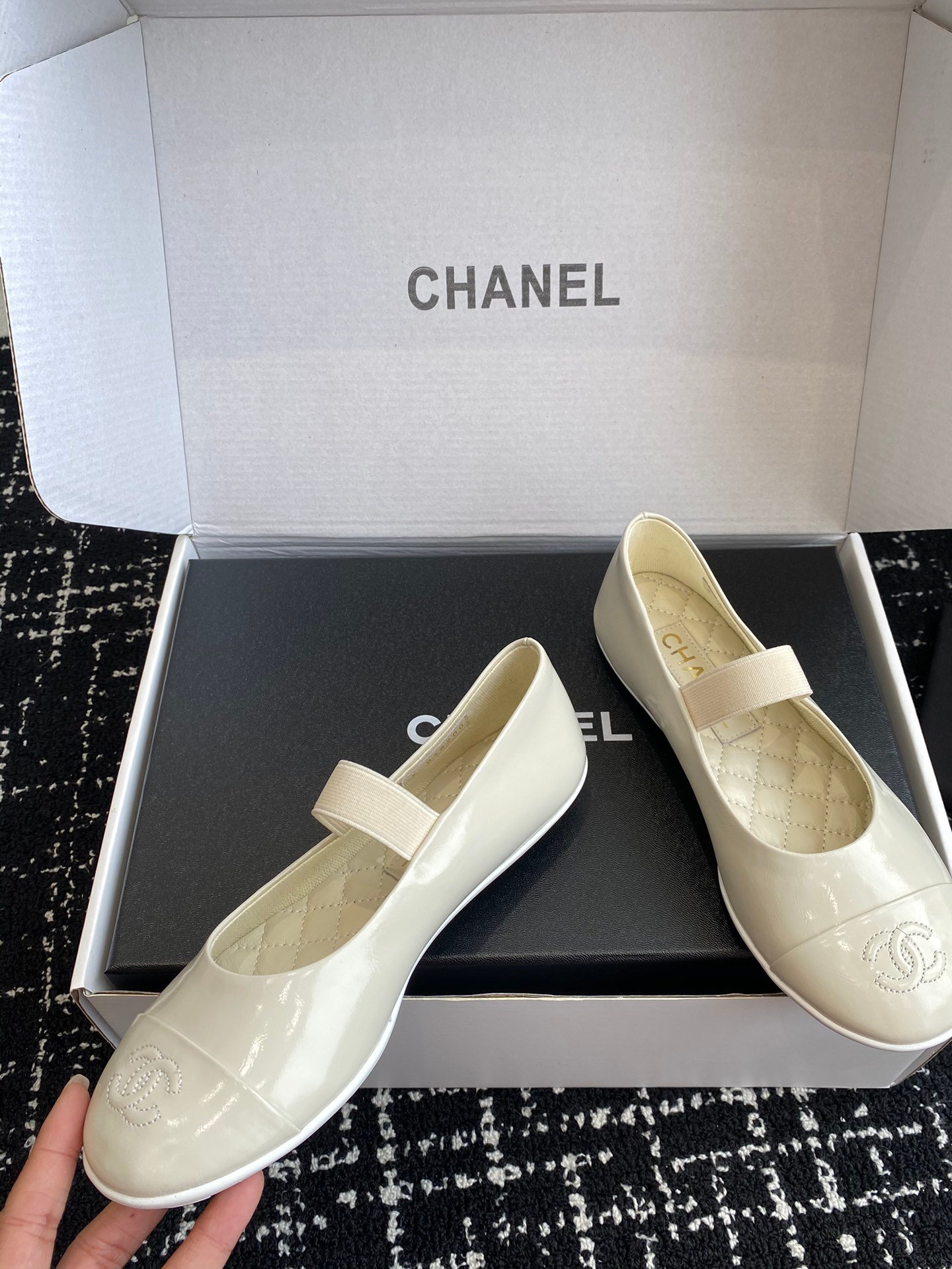 CHANEL Xiao Xiang 25ss fabric imported hybrid sheepskinB6032007 - Image 3