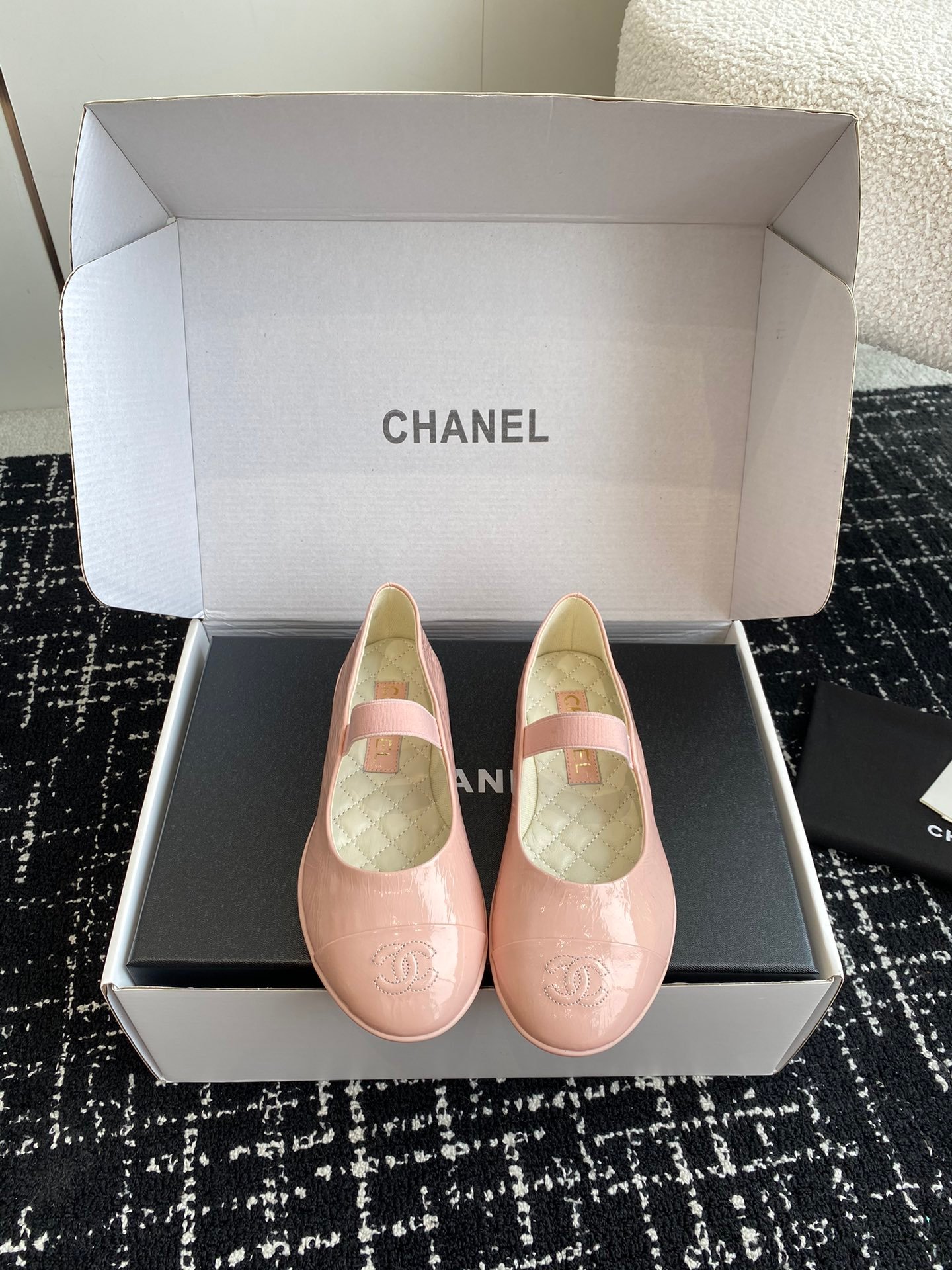 CHANEL Xiao Xiang 25ss fabric imported hybrid sheepskinB6032007 - Image 6