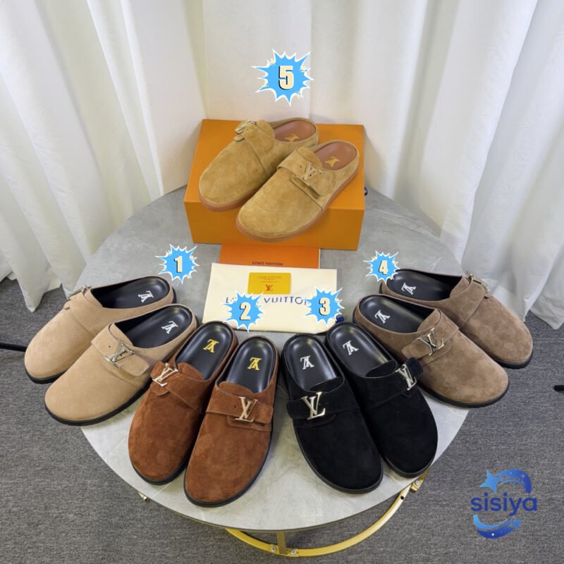 Louisvuitt 2026 Spring/Summer New Product of Bocken Wool SlippersB6032008