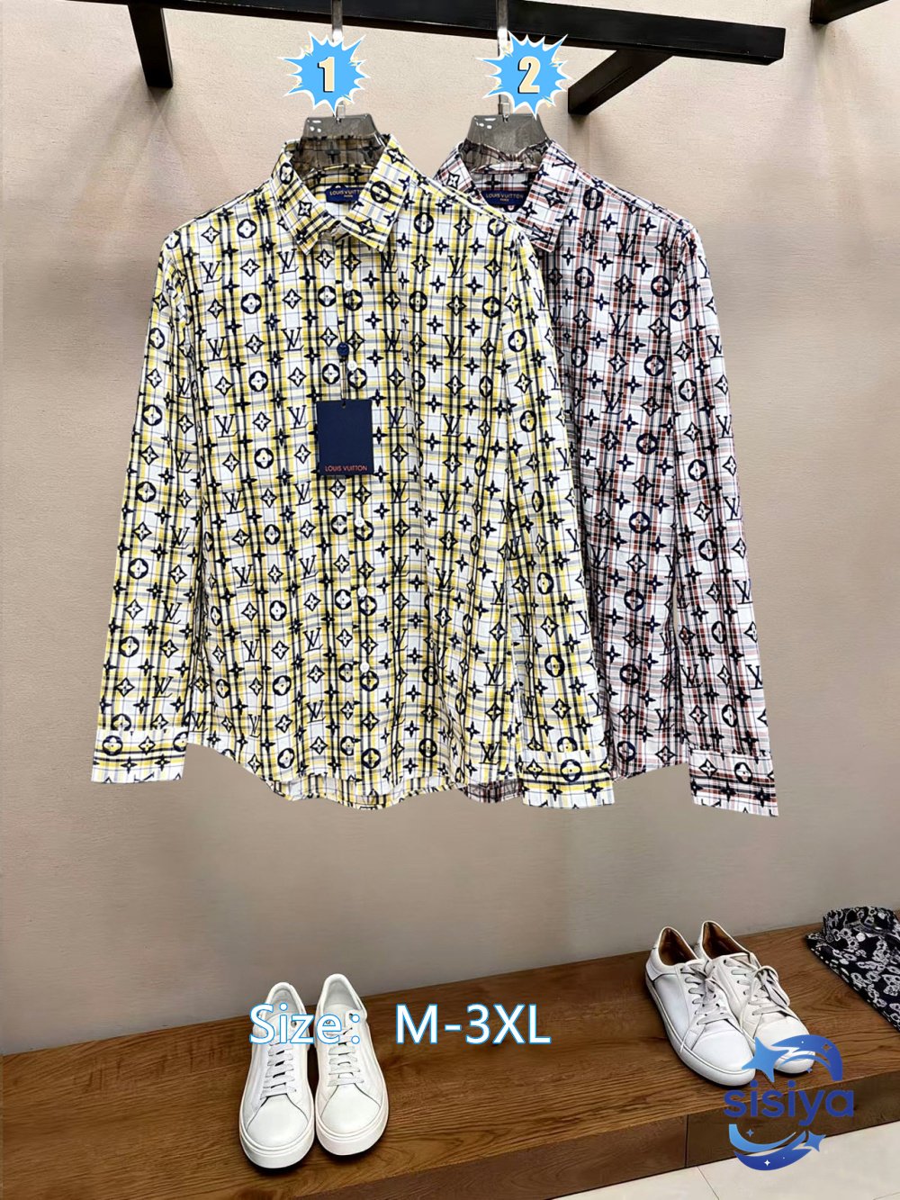 LV2026ss New Men's Long-Sleeved ShirtM6032204