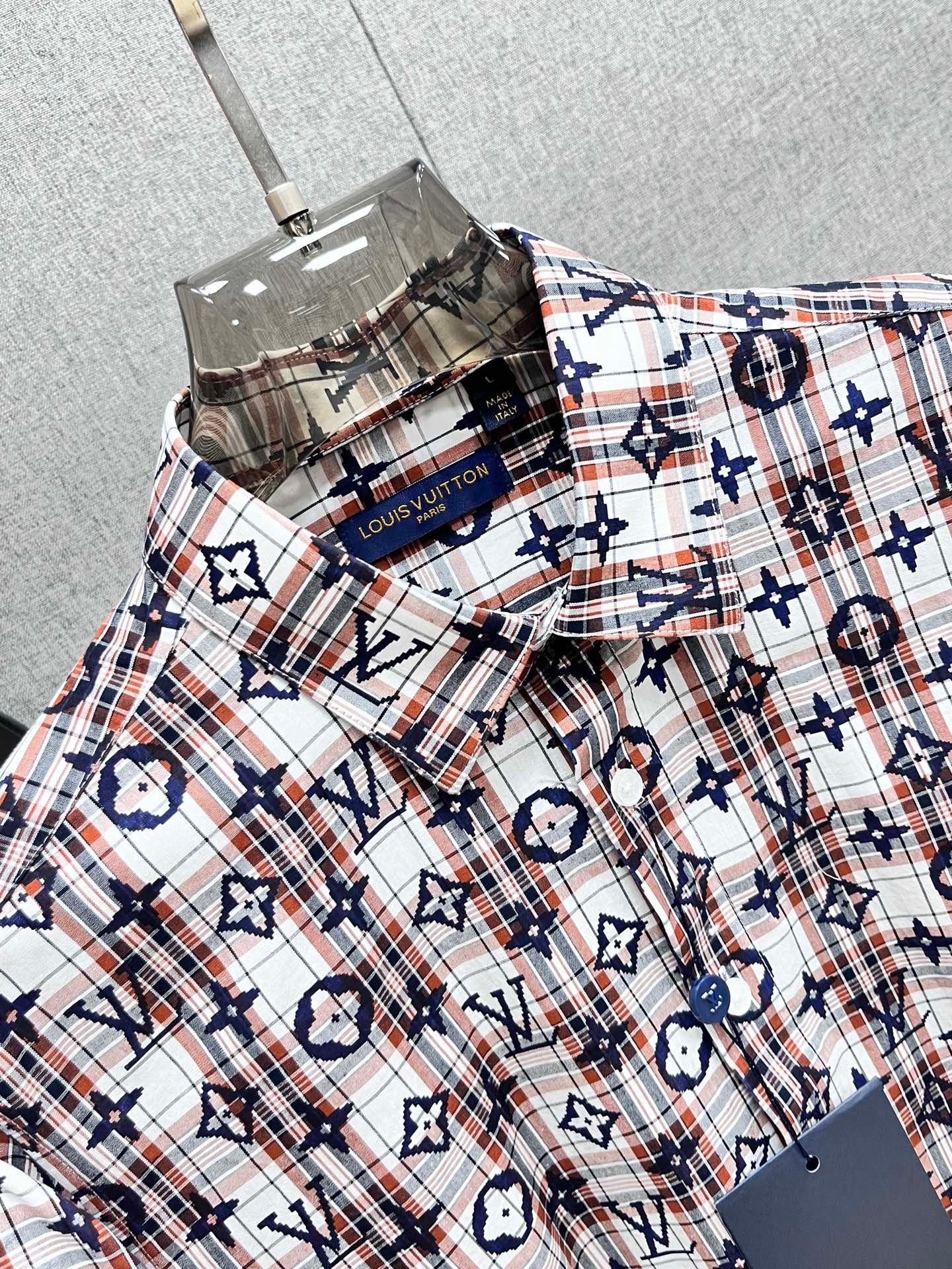 LV2026ss New Men's Long-Sleeved ShirtM6032204 - Image 2