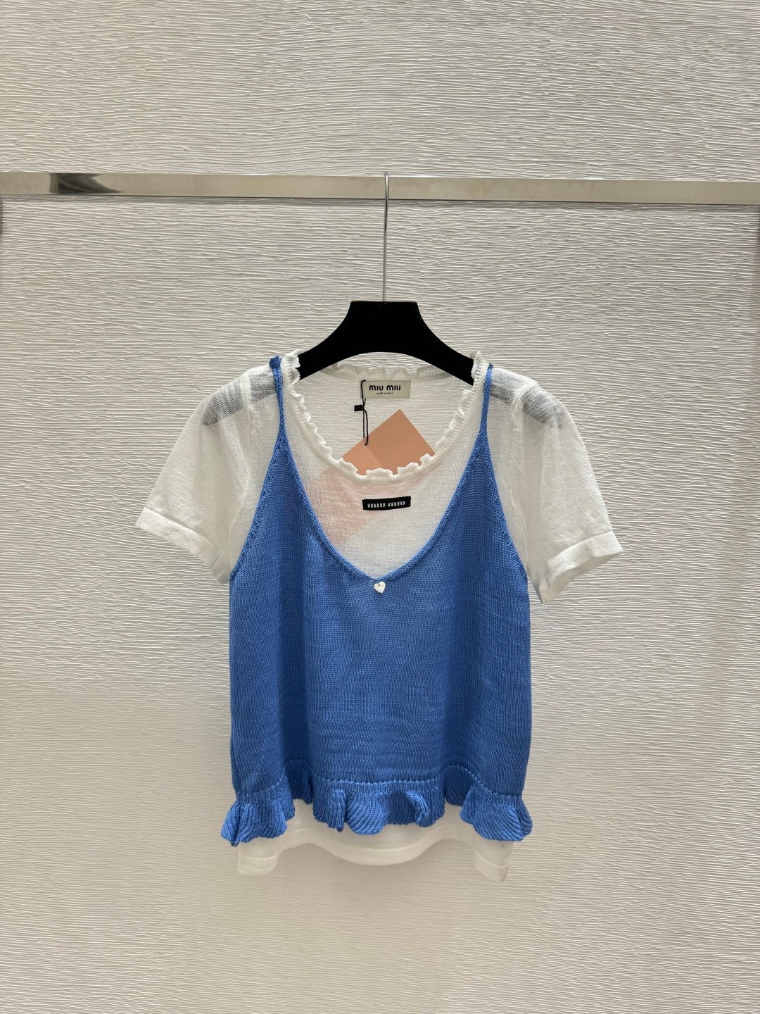 Miu Miu Two-Piece Knitted Top W6032302 - Image 3