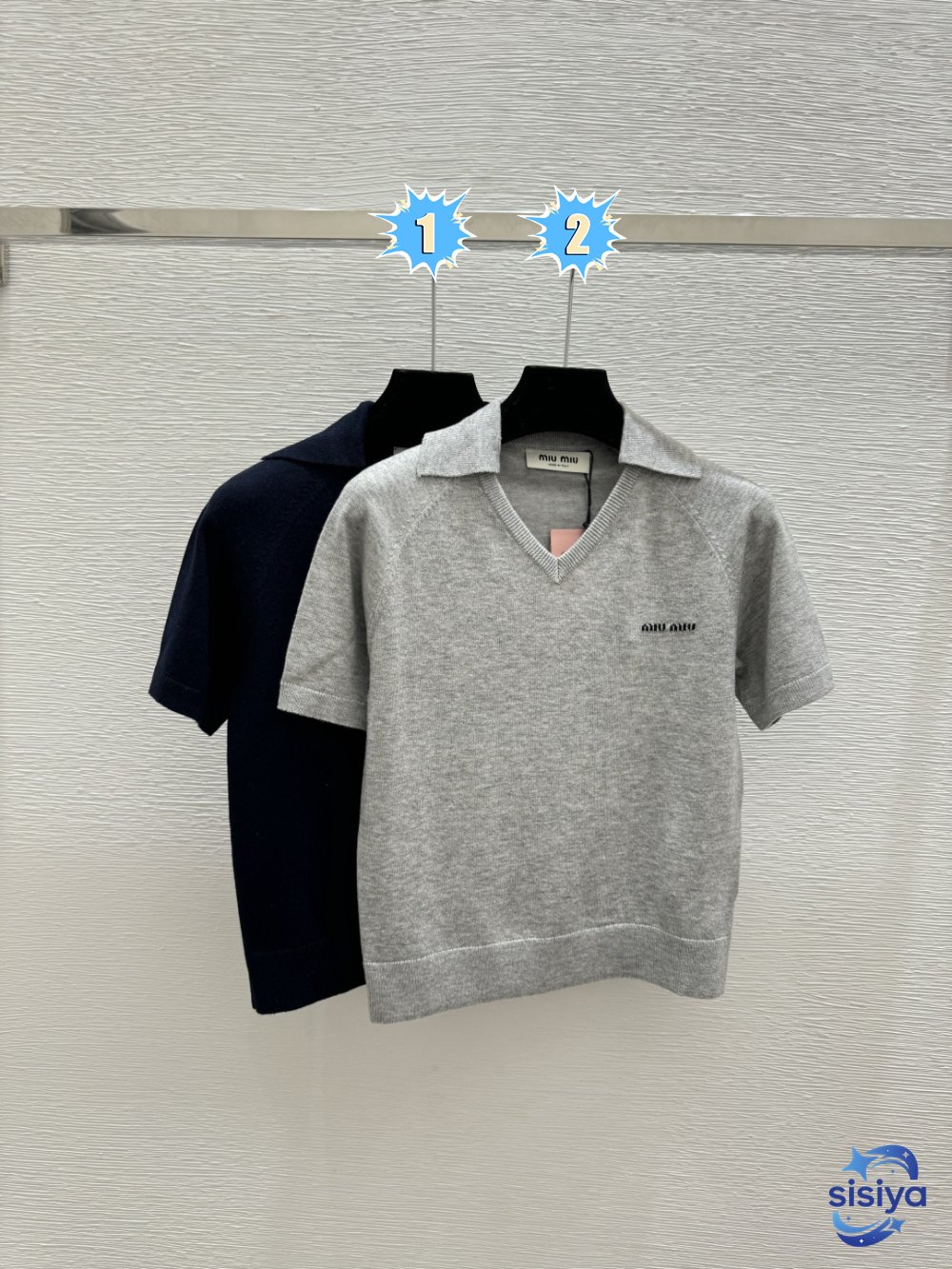 Miu Miu wool polo shirt W6032303