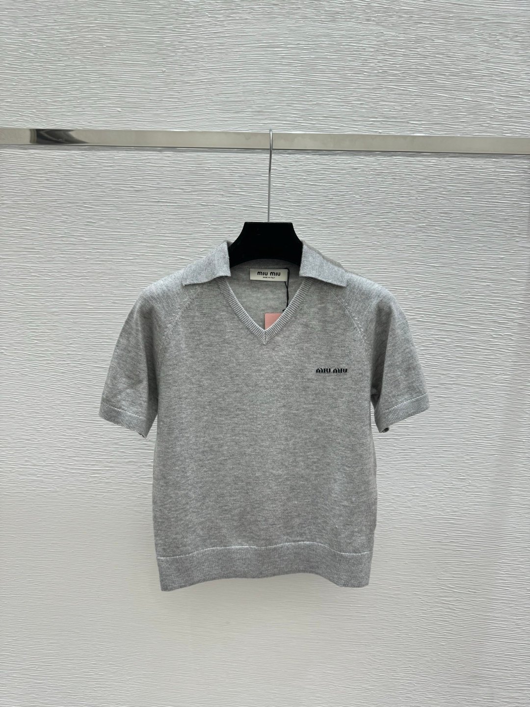 Miu Miu wool polo shirt W6032303 - Image 3