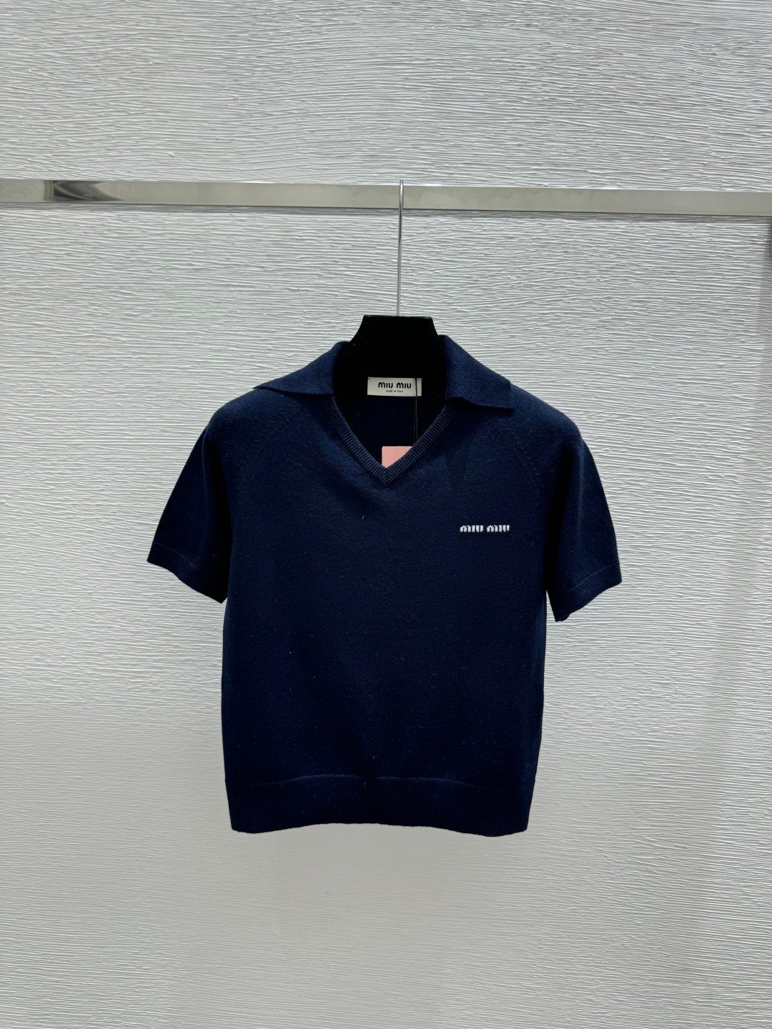 Miu Miu wool polo shirt W6032303 - Image 5