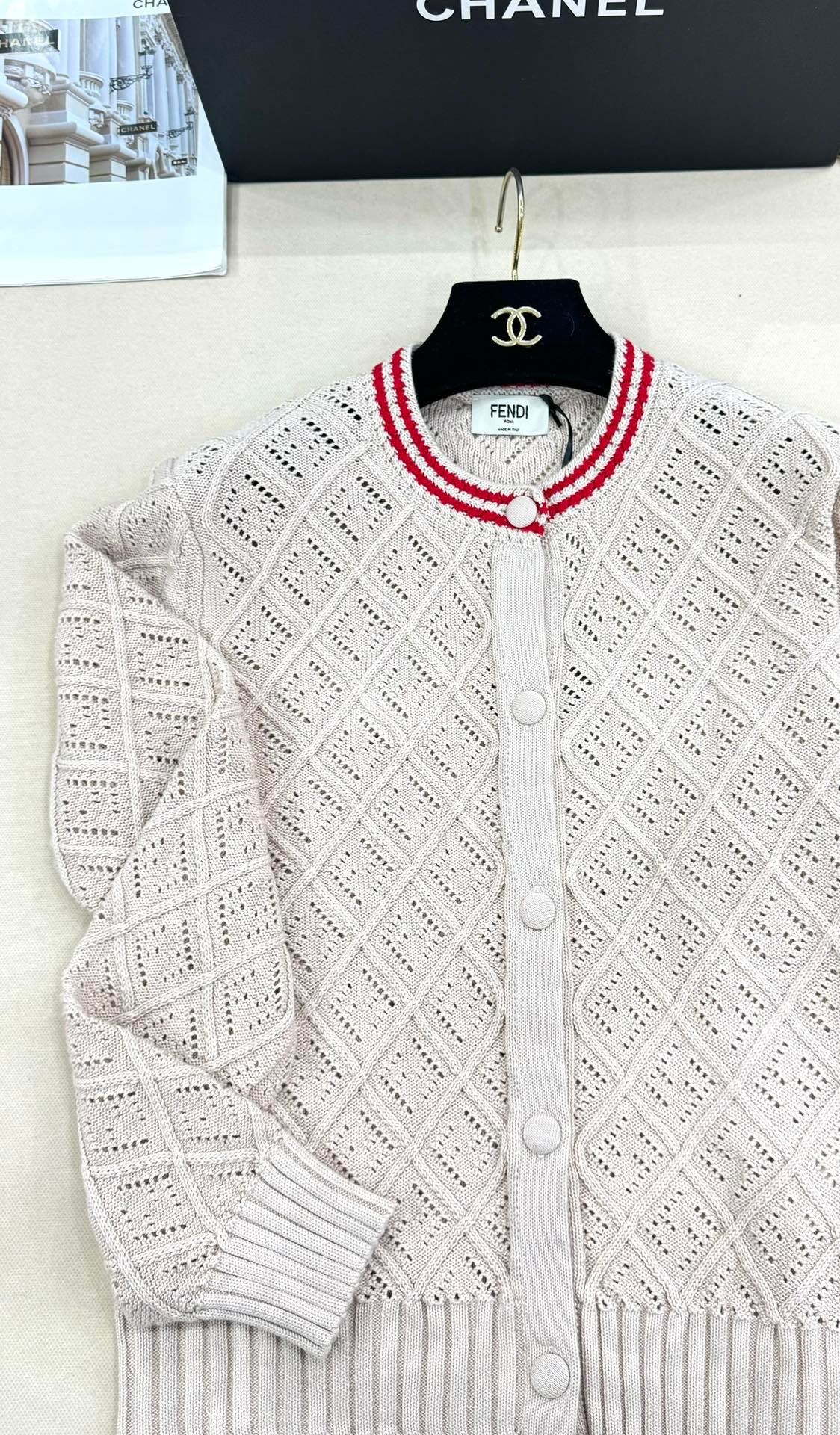 Fendi Knitted Cardigan W6032503 - Image 3