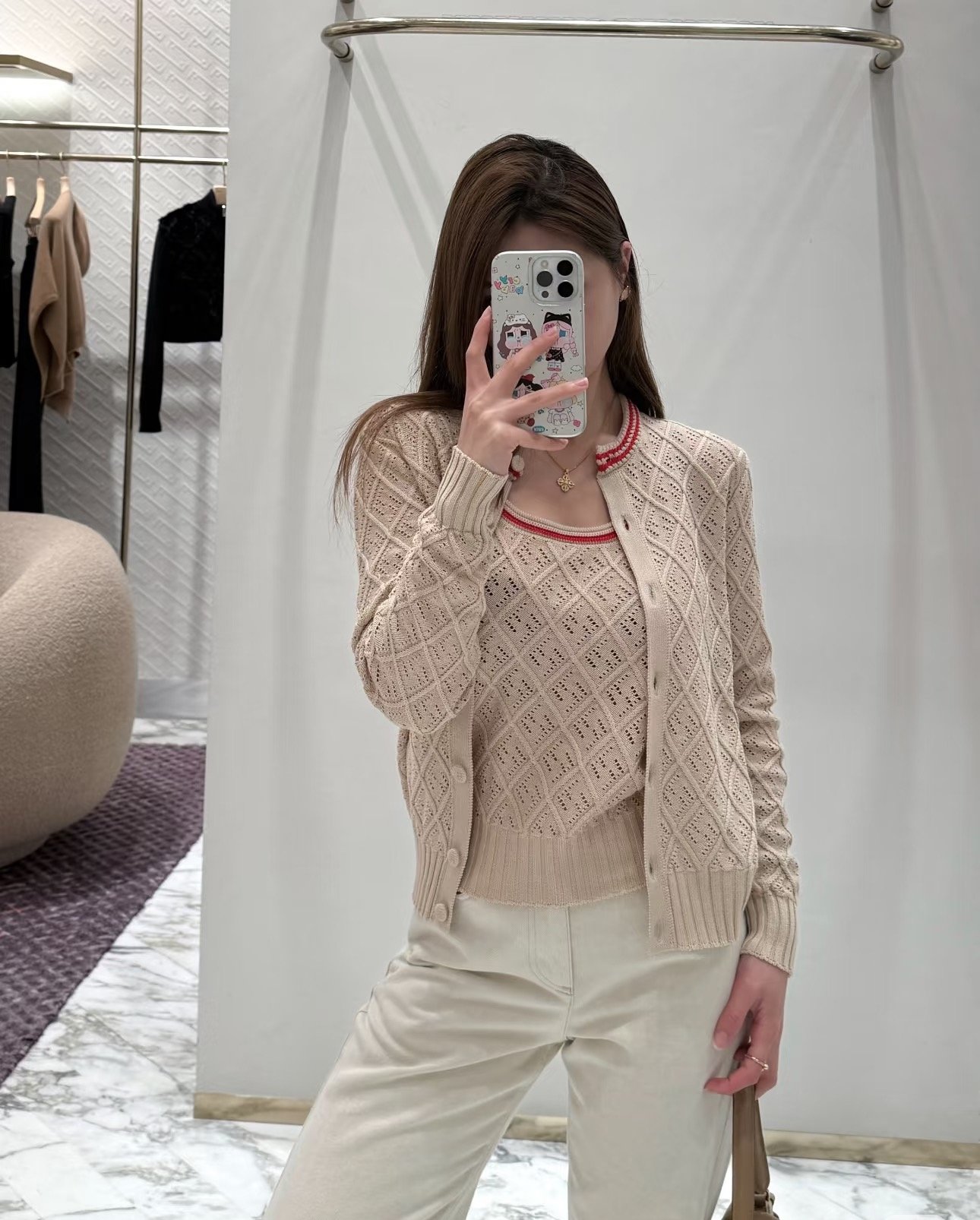 Fendi Knitted Cardigan W6032503 - Image 5