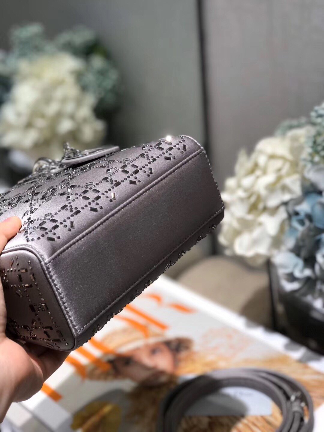 Dior Mini Lady Dior 17cm bag B6032501 - Image 7