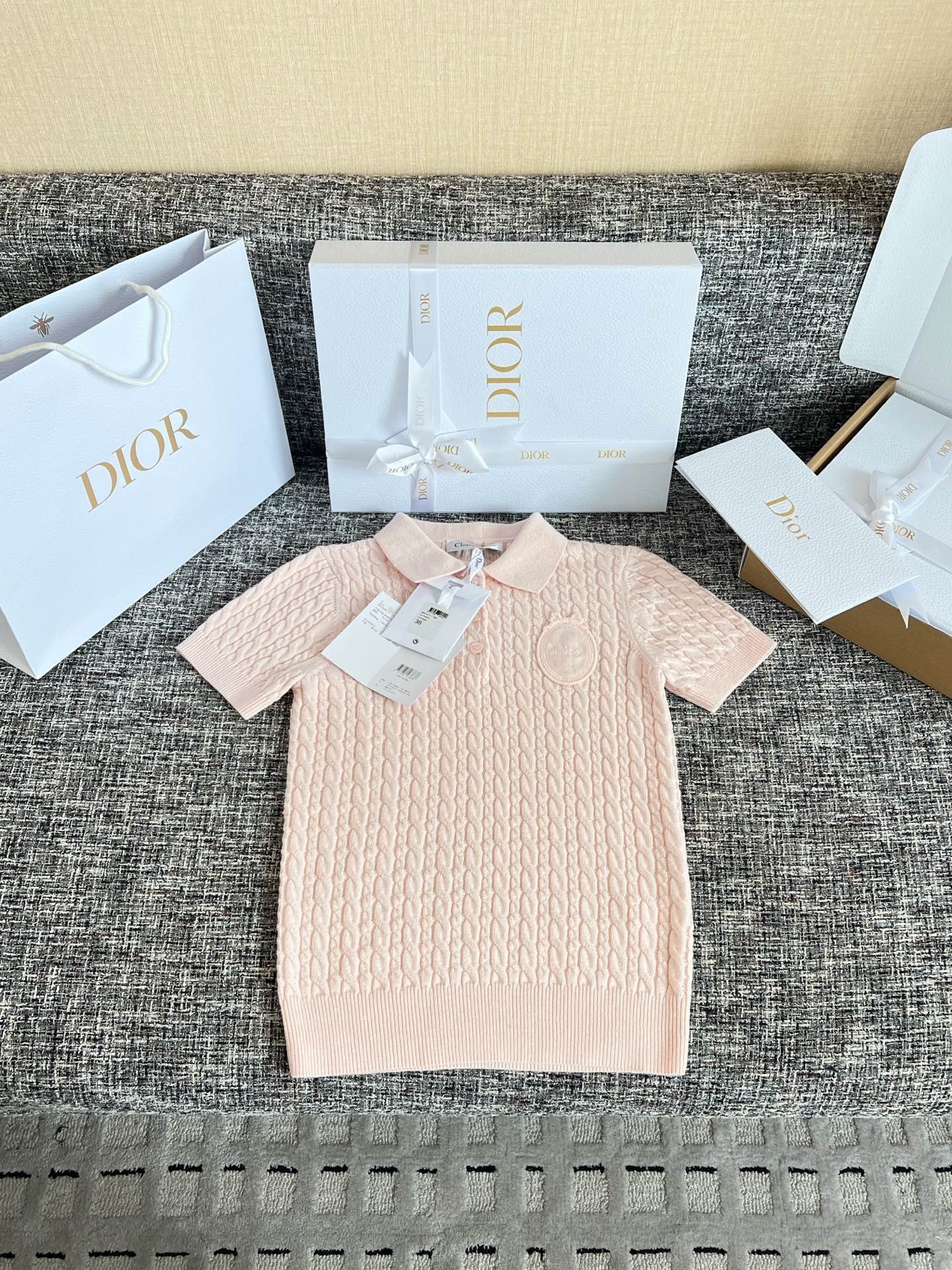 Dior Knitted Polo Shirt W6032602