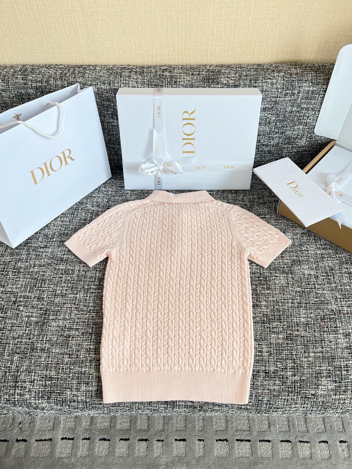 Dior Knitted Polo Shirt W6032602 - Image 5