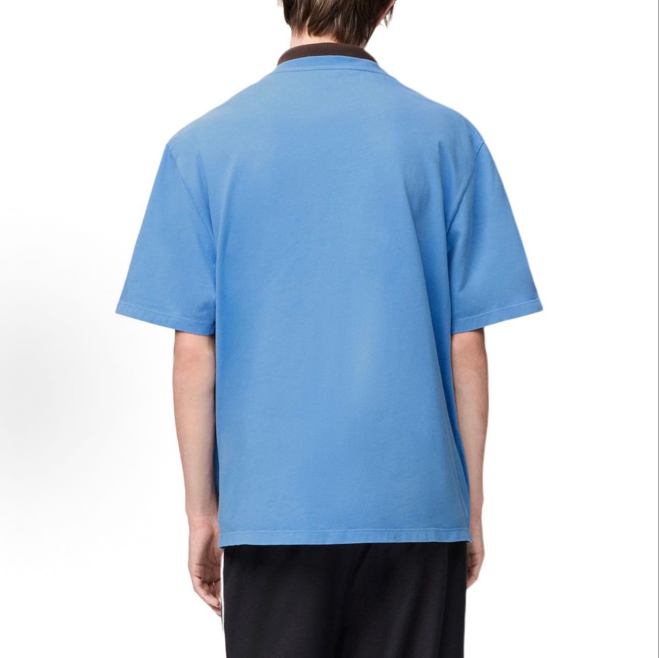 Loewe 26ss New Embroidered Round-neck Short-sleeved T-shirtM6032602 - Image 10