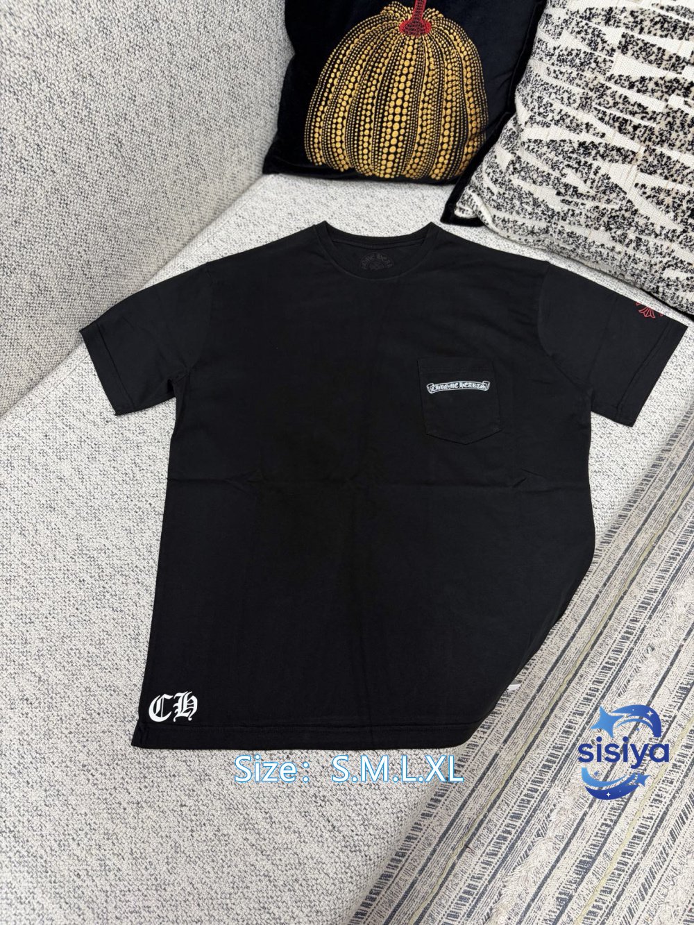 Crozier 26ss New Colorful Letters Hoofprint Short-Sleeved T-ShirtM6032603