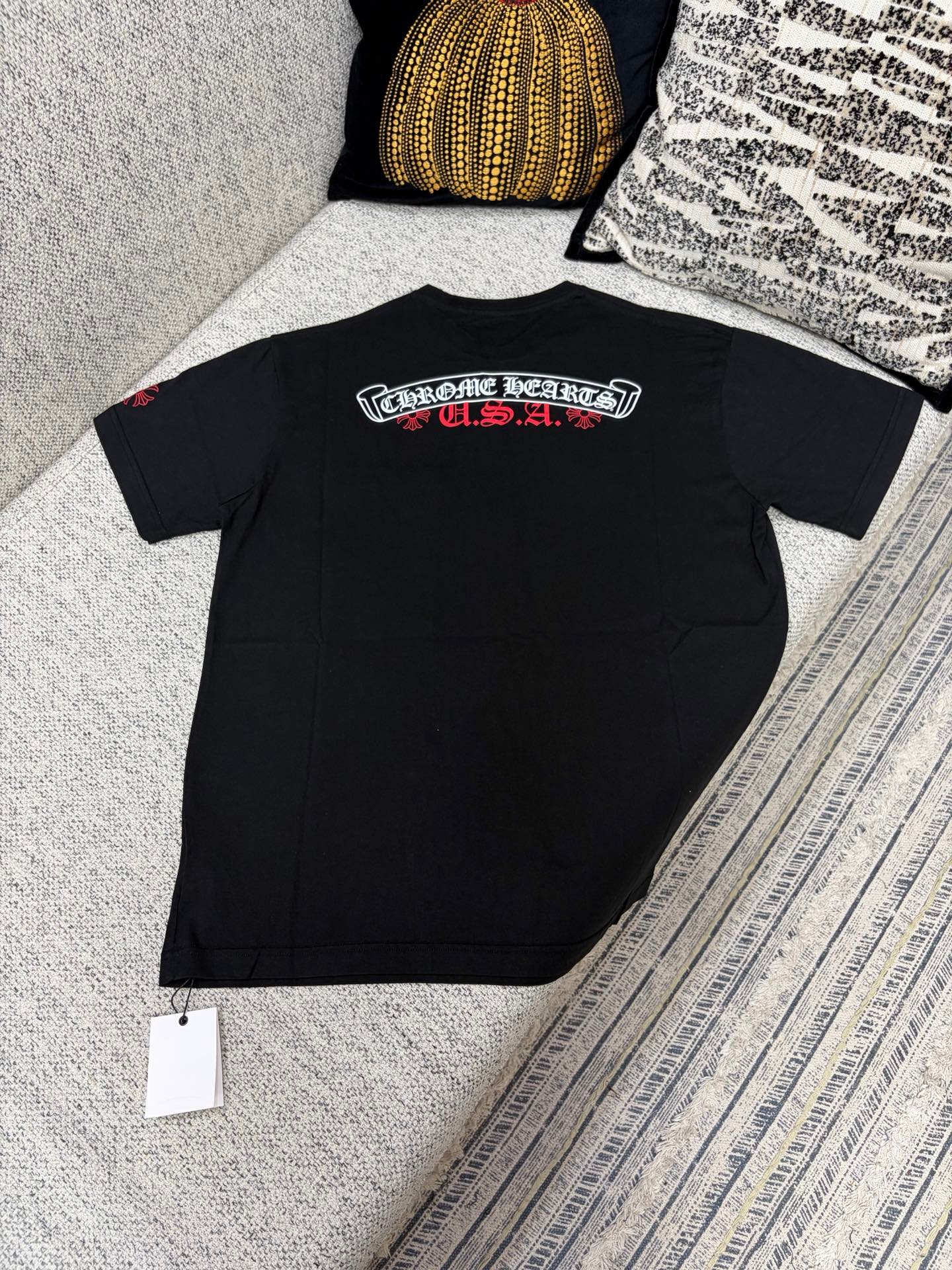 Crozier 26ss New Colorful Letters Hoofprint Short-Sleeved T-ShirtM6032603 - Image 4