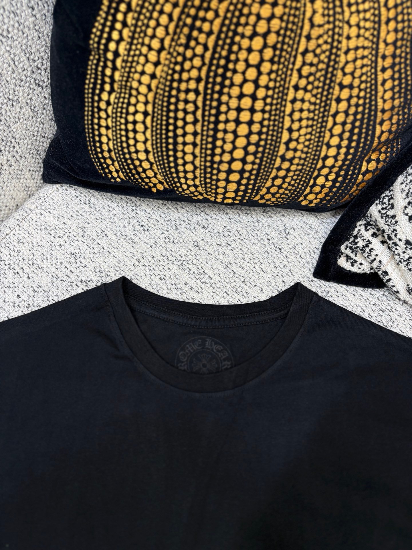 Crozier 26ss New Colorful Letters Hoofprint Short-Sleeved T-ShirtM6032603 - Image 3