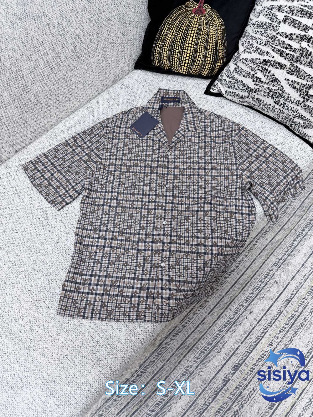 Mengkou 26ss New Full-Printed Floral Lettering Shirt with Round Neck T-Shirt Short SleeveM6032705