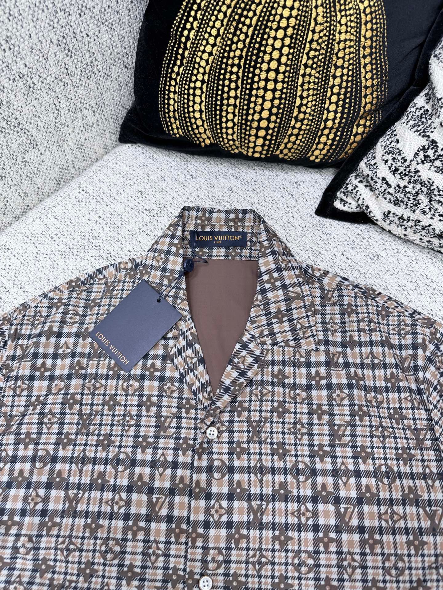 Mengkou 26ss New Full-Printed Floral Lettering Shirt with Round Neck T-Shirt Short SleeveM6032705 - Image 3