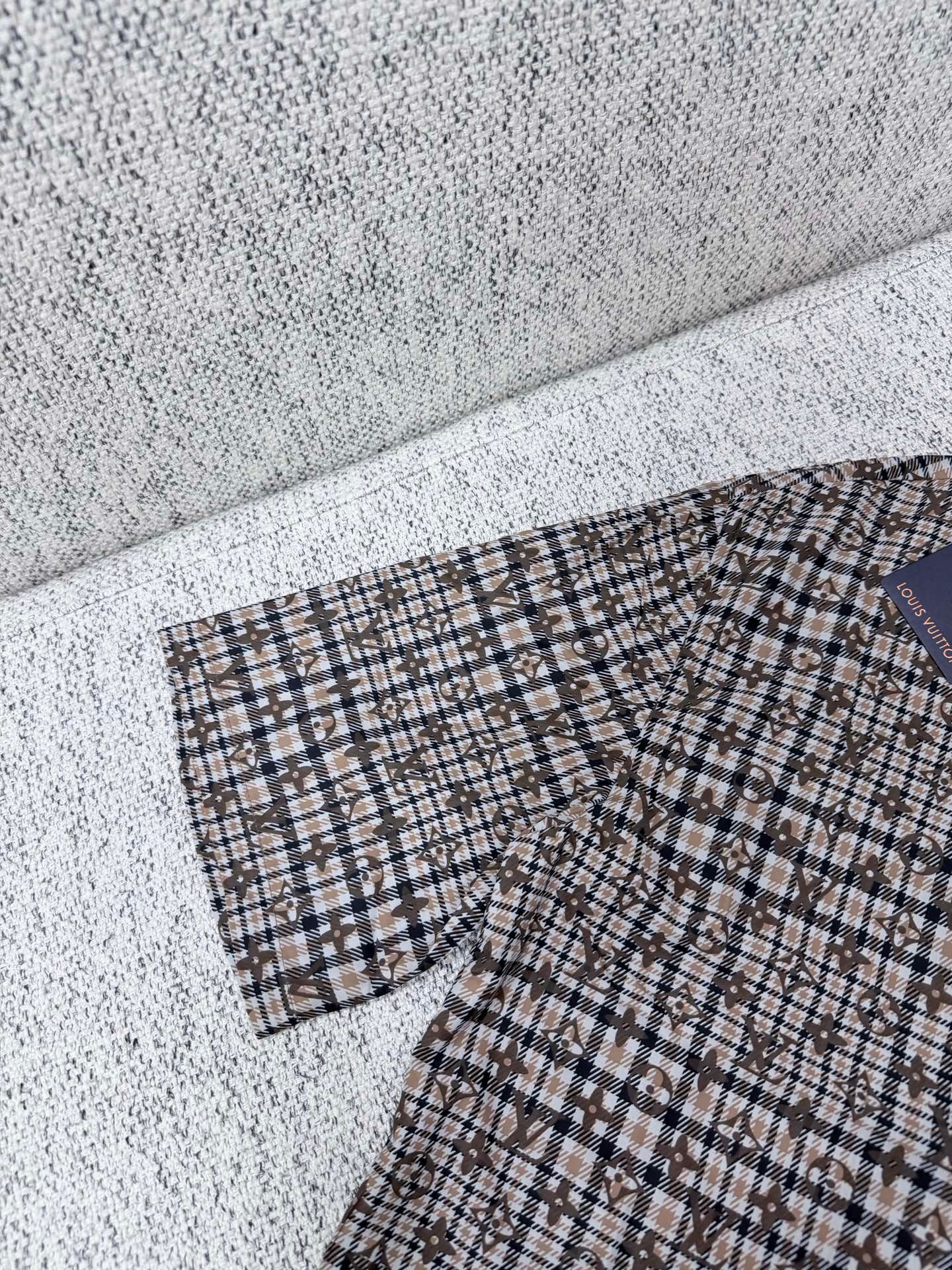 Mengkou 26ss New Full-Printed Floral Lettering Shirt with Round Neck T-Shirt Short SleeveM6032705 - Image 4