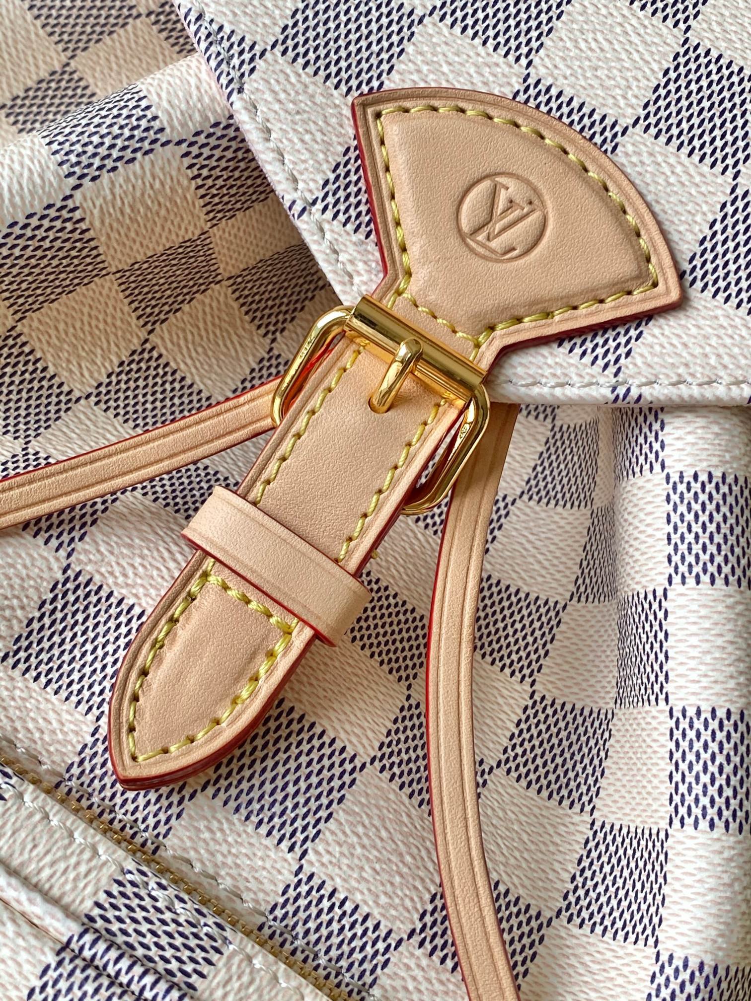 LV Dynamic Chip White Space Montsouris Small Double-Shoulder BagB6032802 - Image 5