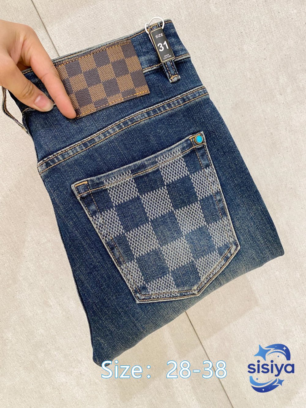 LV (Louis Vuitton) Introduces Latest Men's Denim Jeans in 2026M6032905