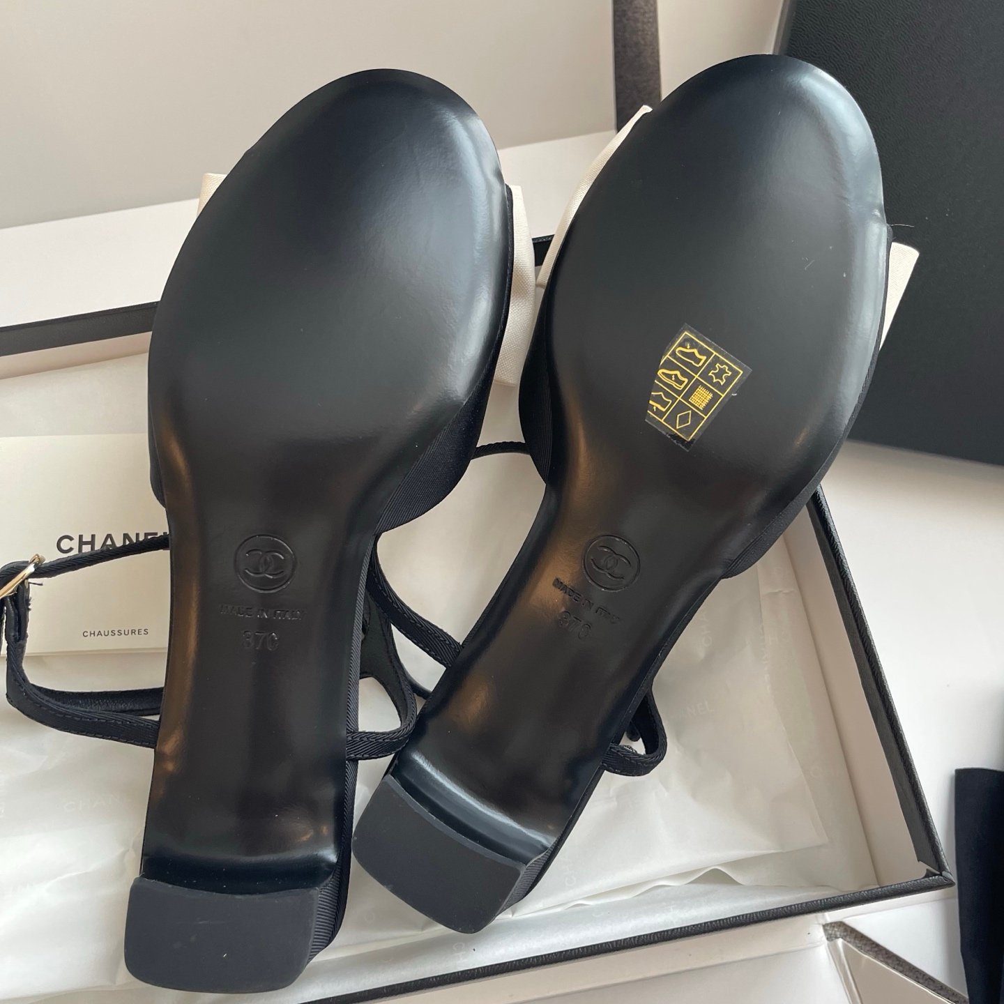 Chanel Sandals - Grosgrain B6033001 - Image 7